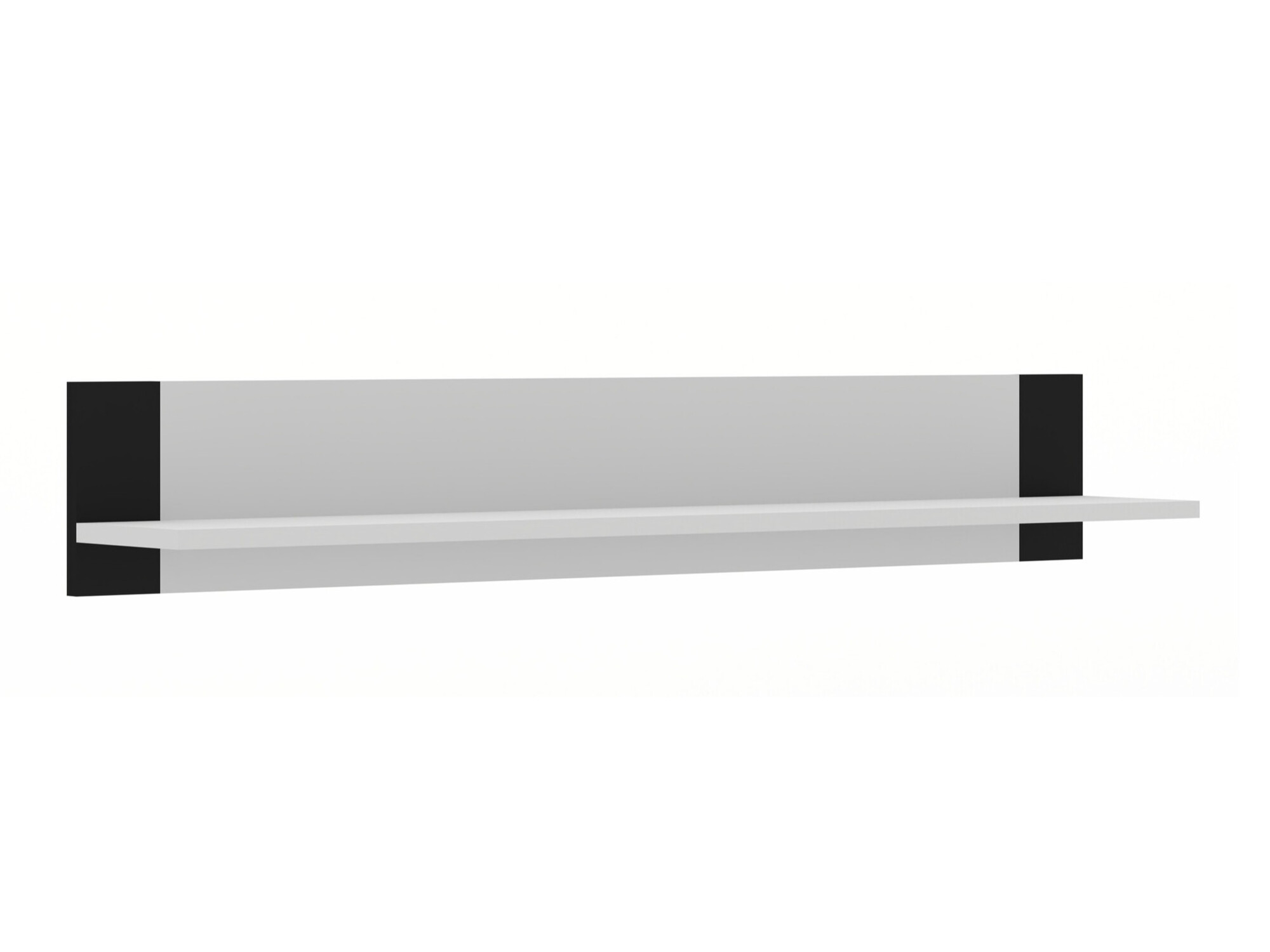 Stenska polica Tivtora 104 (Mat bela)