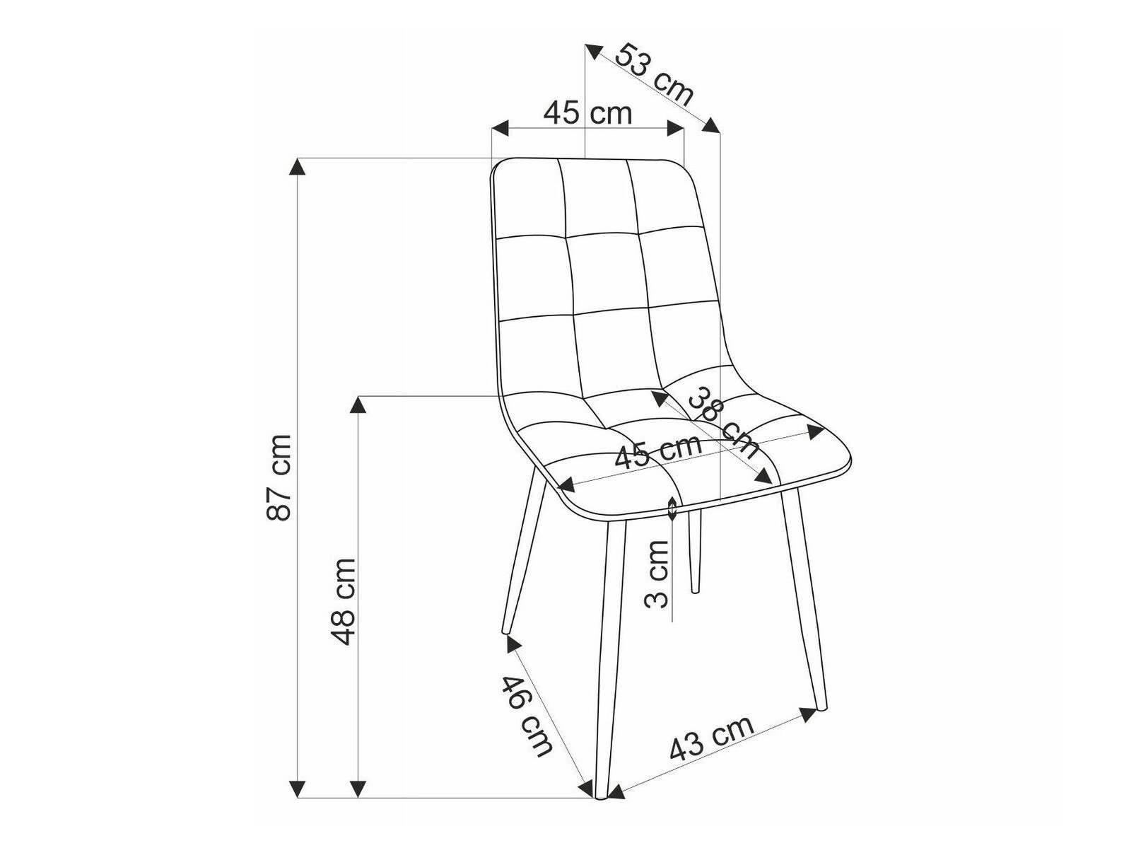 Stol Houston 1630 (Bež)