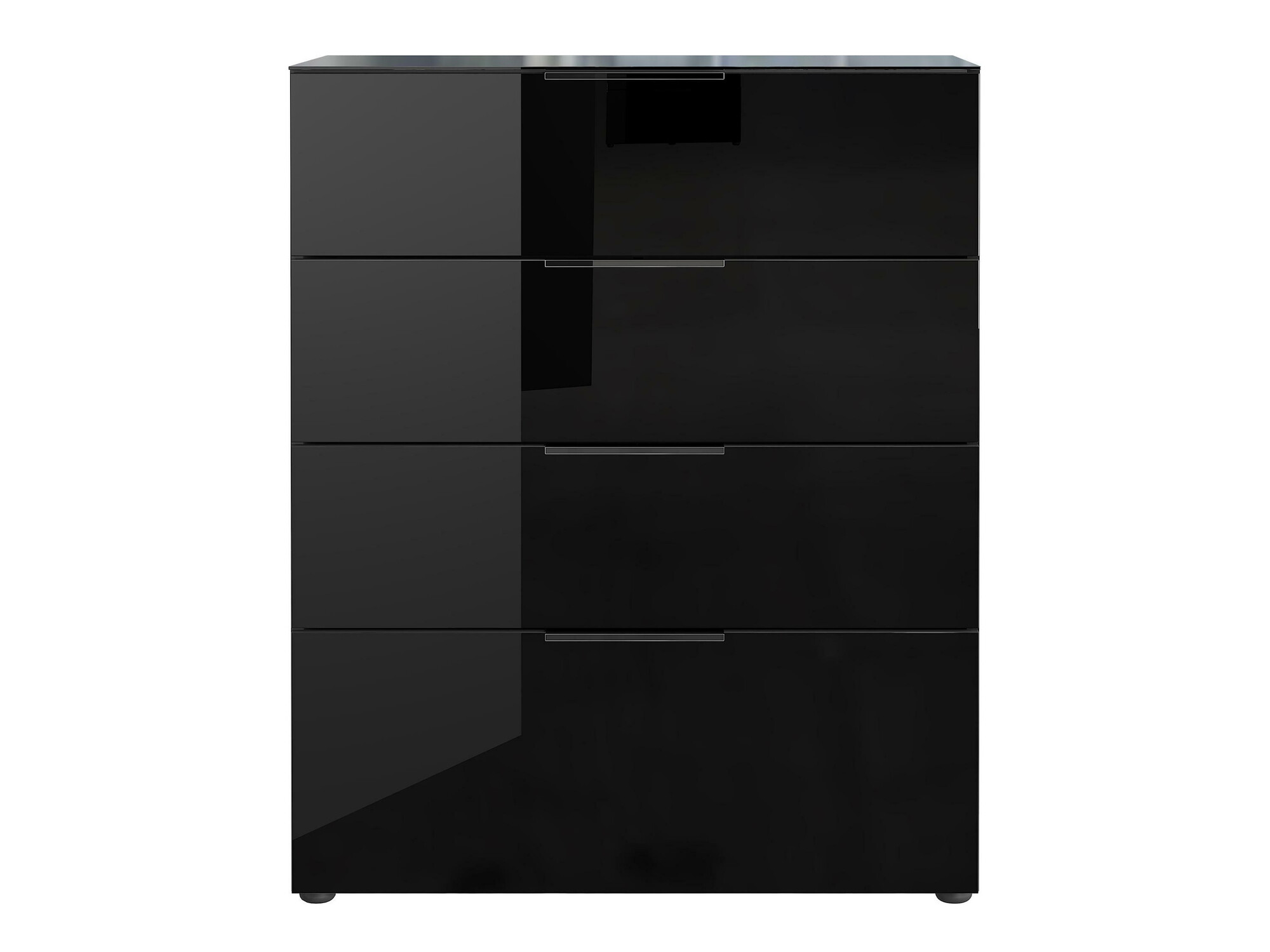 Komoda Sacramento 299 (Črna + Sijaj črna)