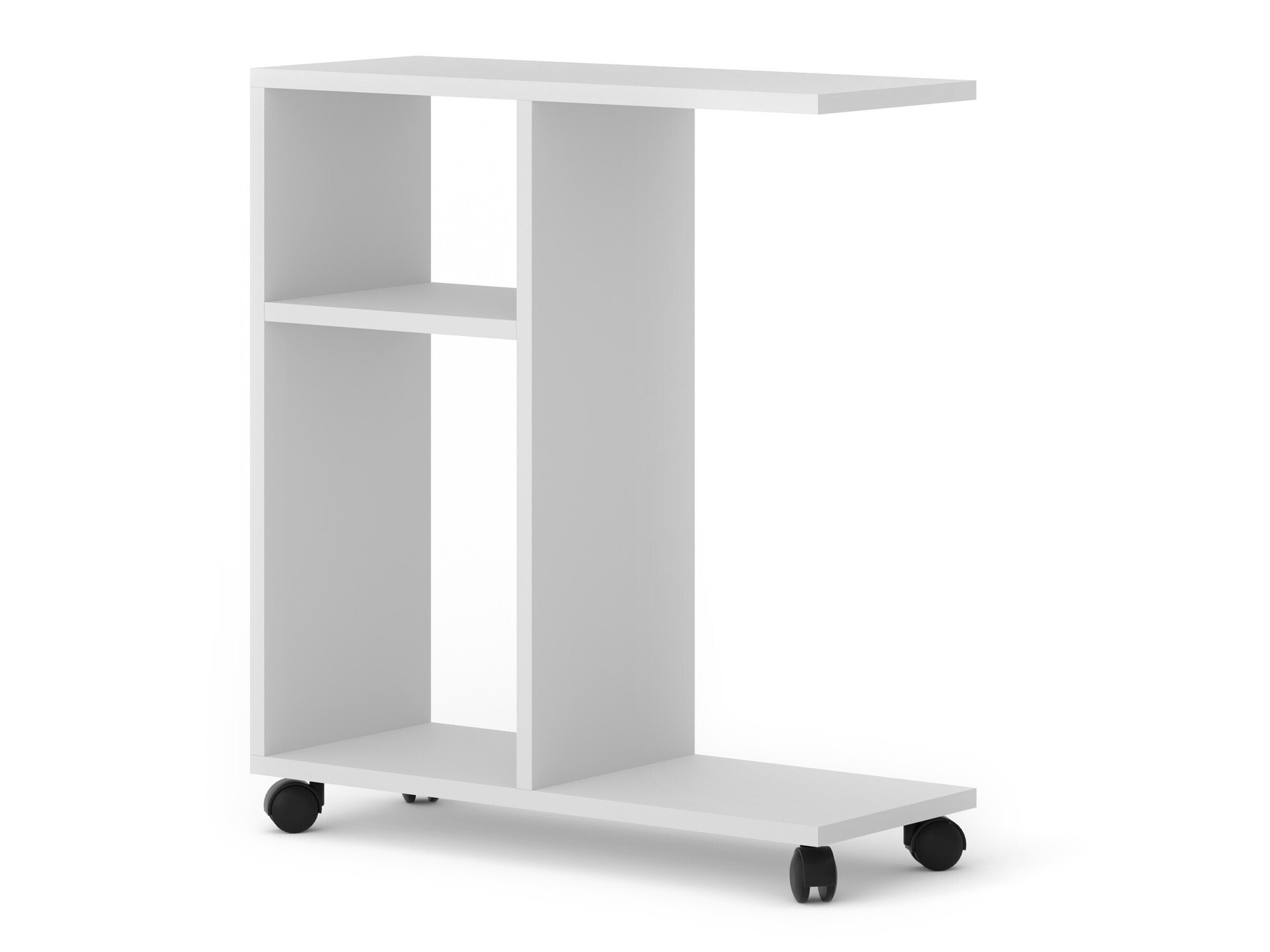 Stranska mizica Buffalo 141 (Mat bela)