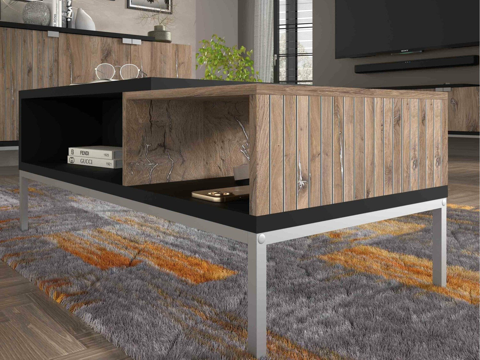 Klubska mizica Buffalo 195