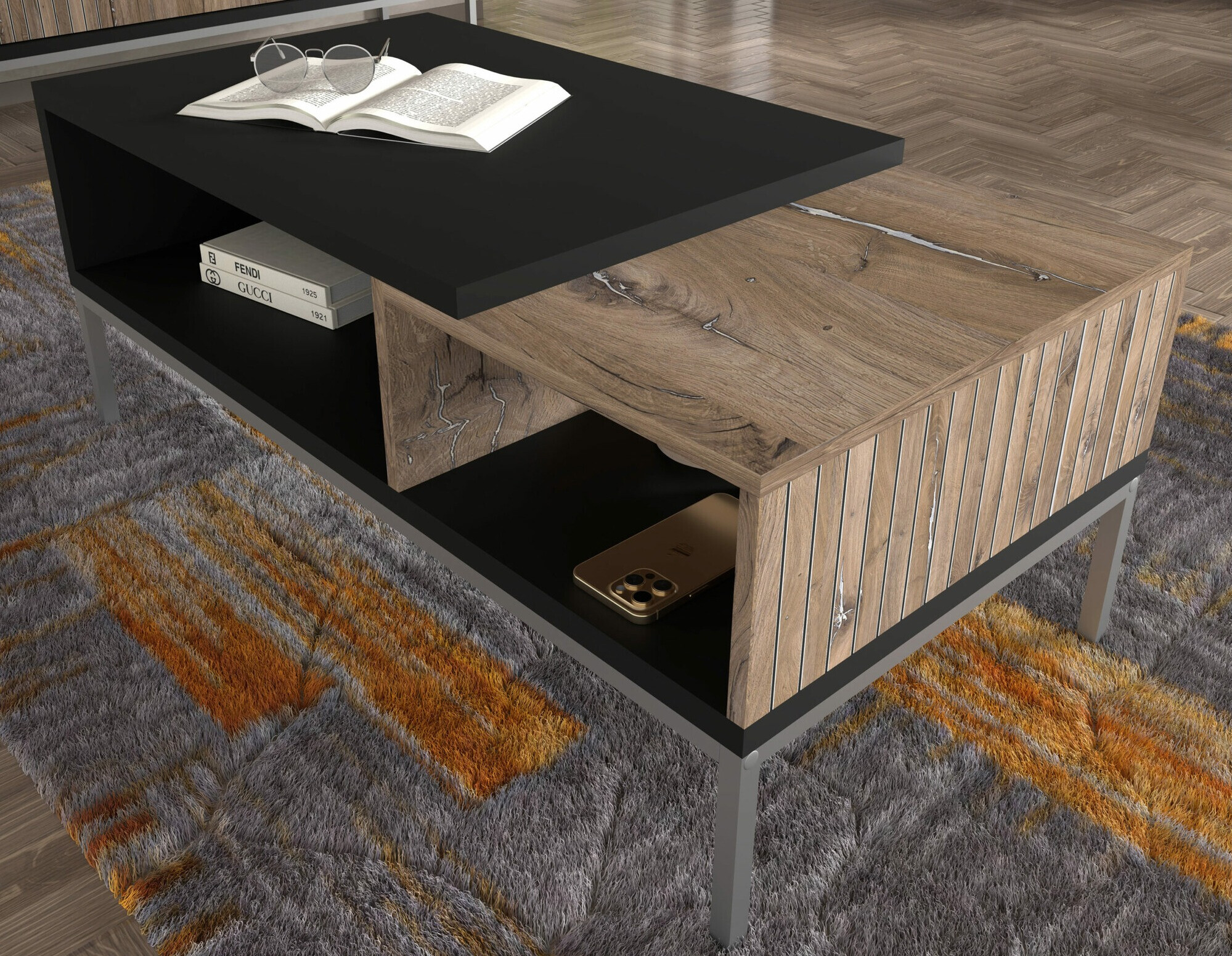 Klubska mizica Buffalo 195