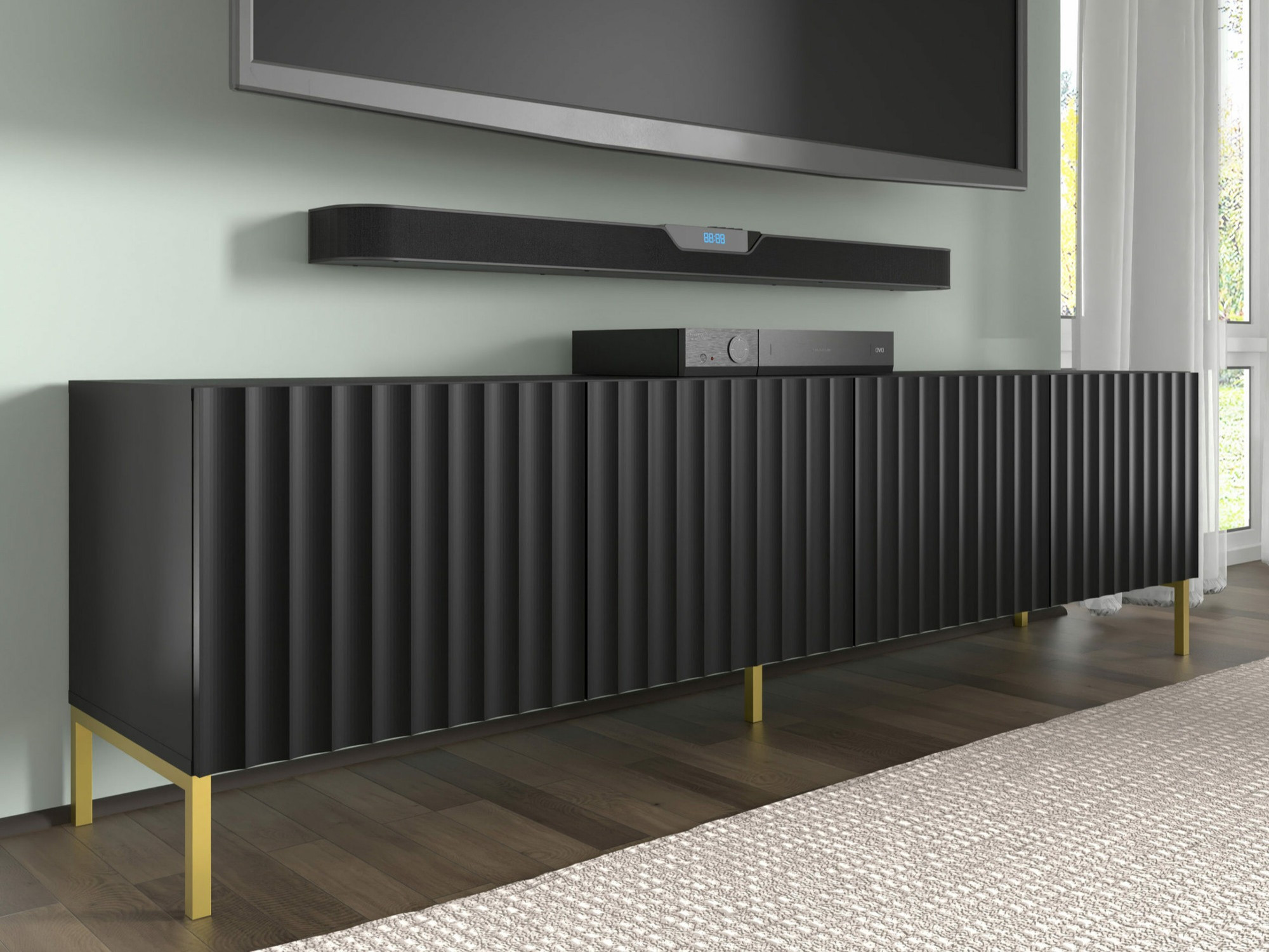 TV-omarica Soropho 103 (Črna)