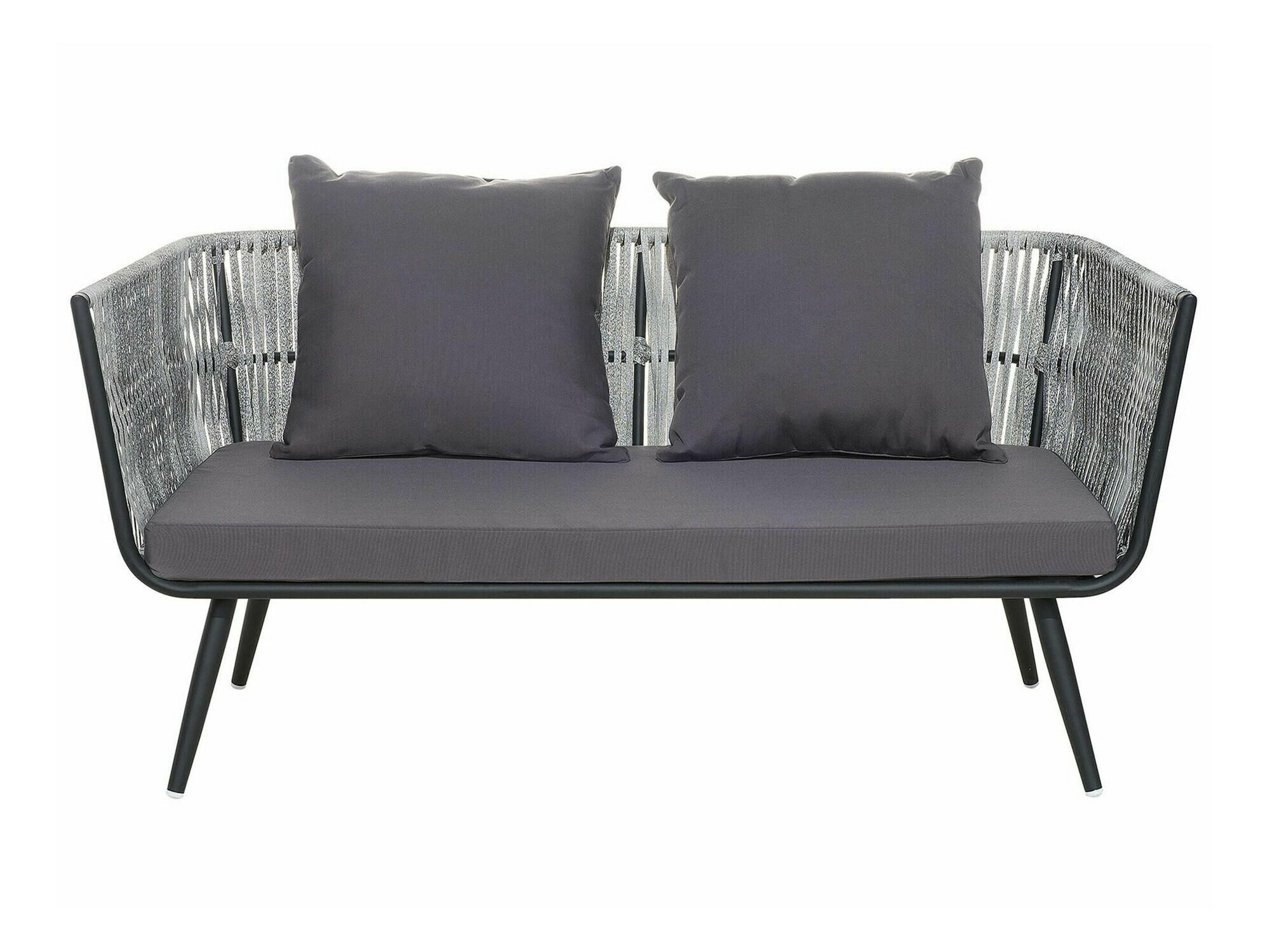 Komplet vrtnega pohištva Berwyn 1848 (Siva + Črna)