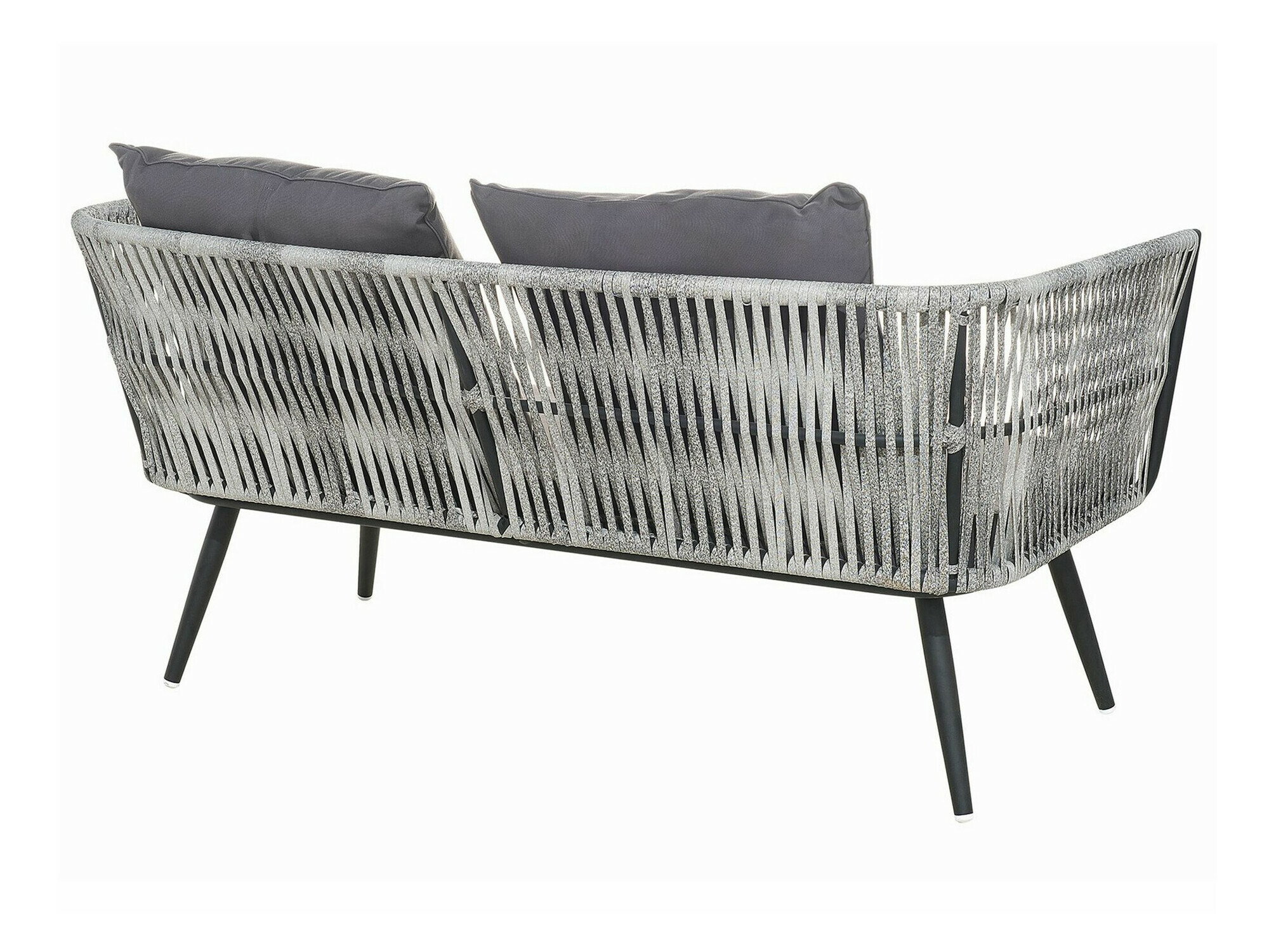 Komplet vrtnega pohištva Berwyn 1848 (Siva + Črna)