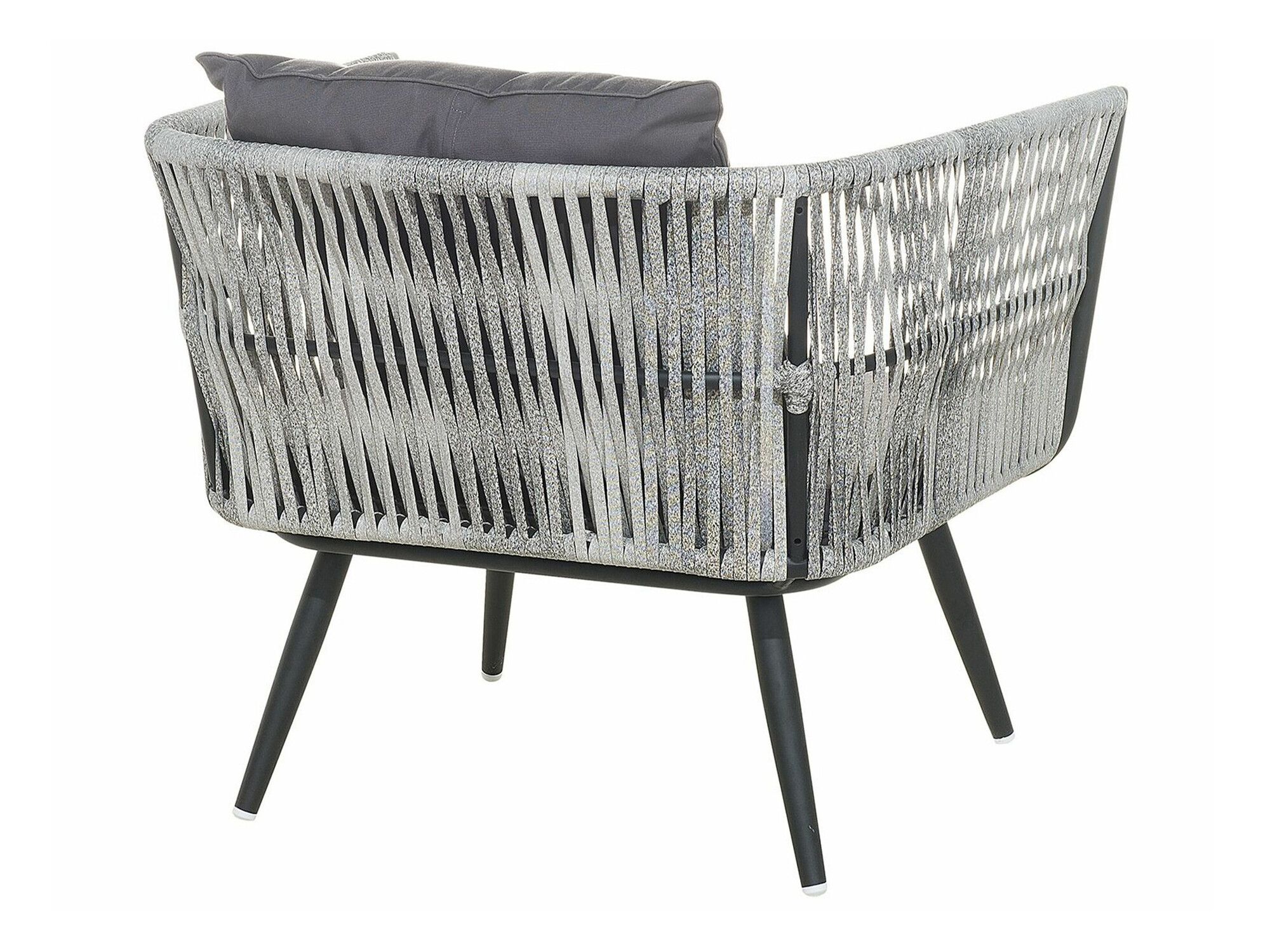 Komplet vrtnega pohištva Berwyn 1848 (Siva + Črna)