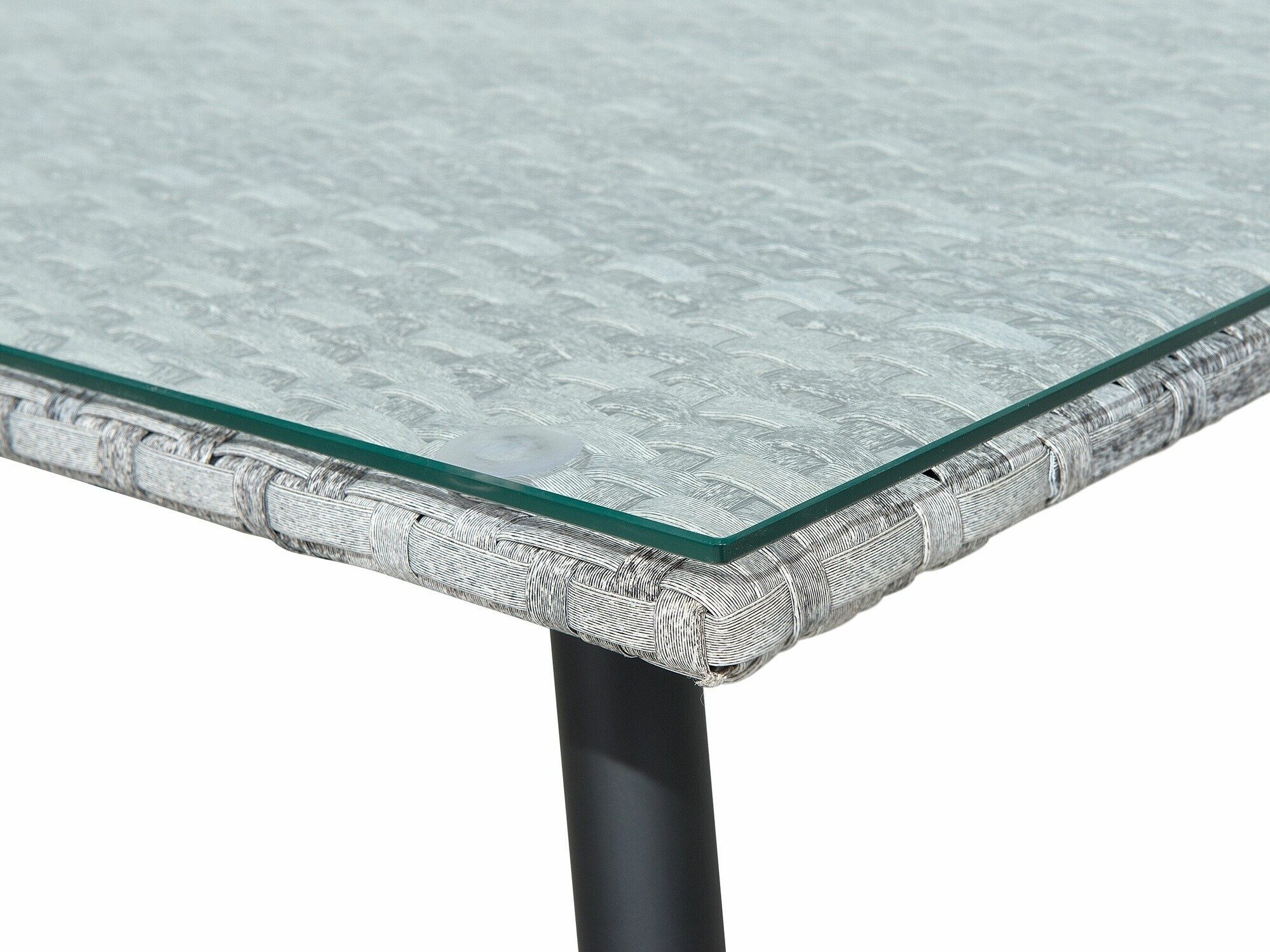 Komplet vrtnega pohištva Berwyn 1848 (Siva + Črna)