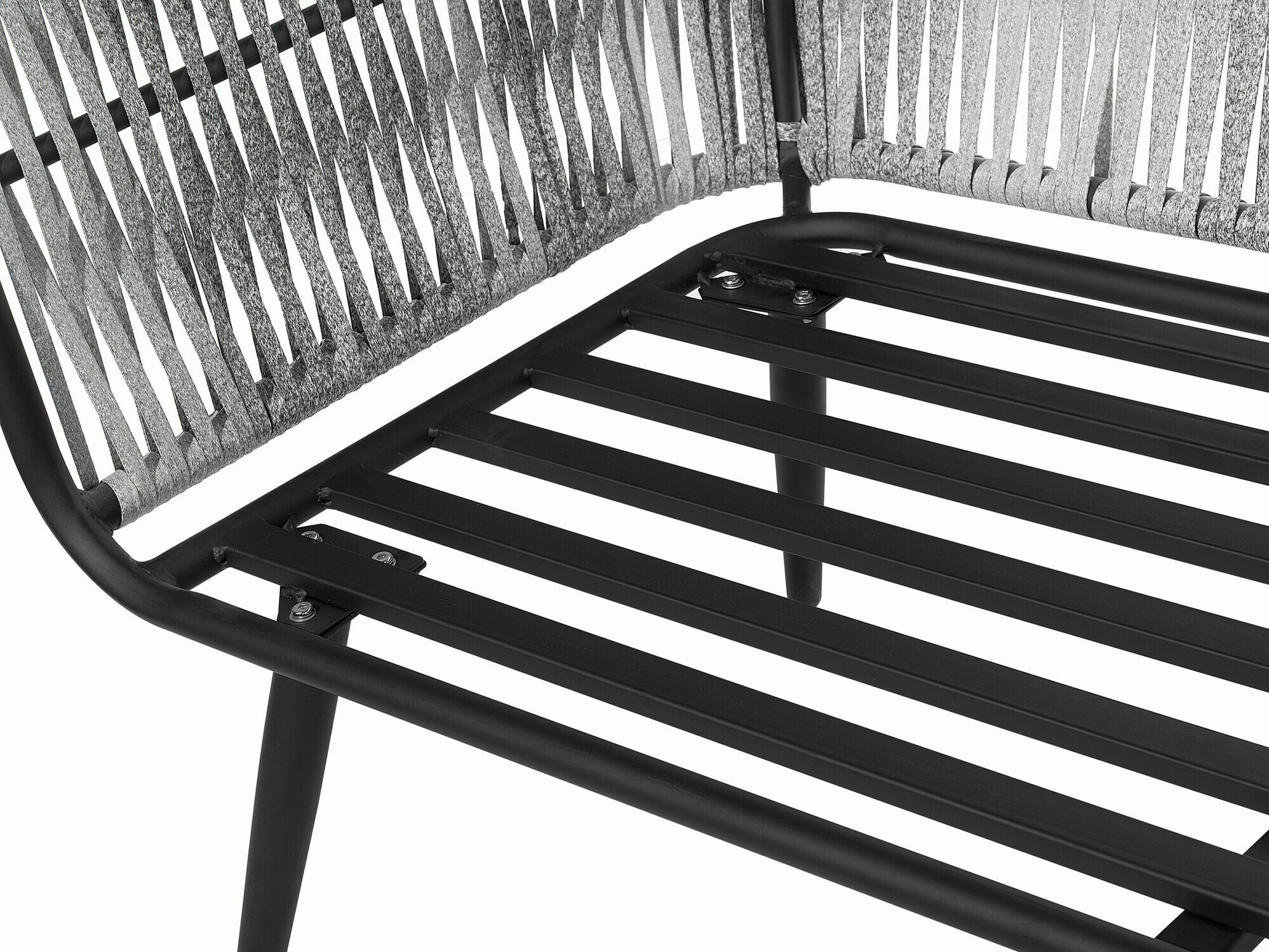 Komplet vrtnega pohištva Berwyn 1848 (Siva + Črna)