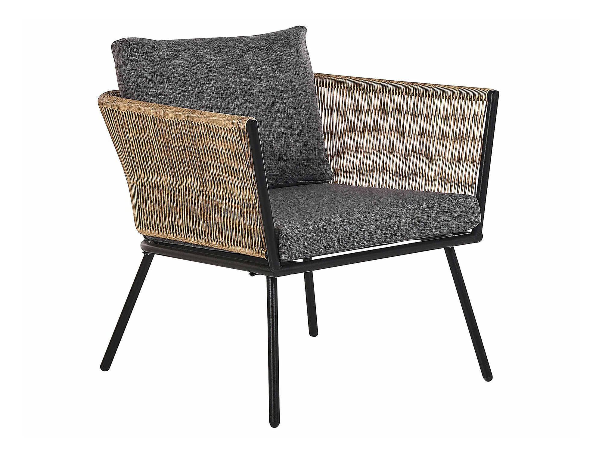 Komplet vrtnega pohištva Berwyn 1852 (Svetlo rjava + Siva)