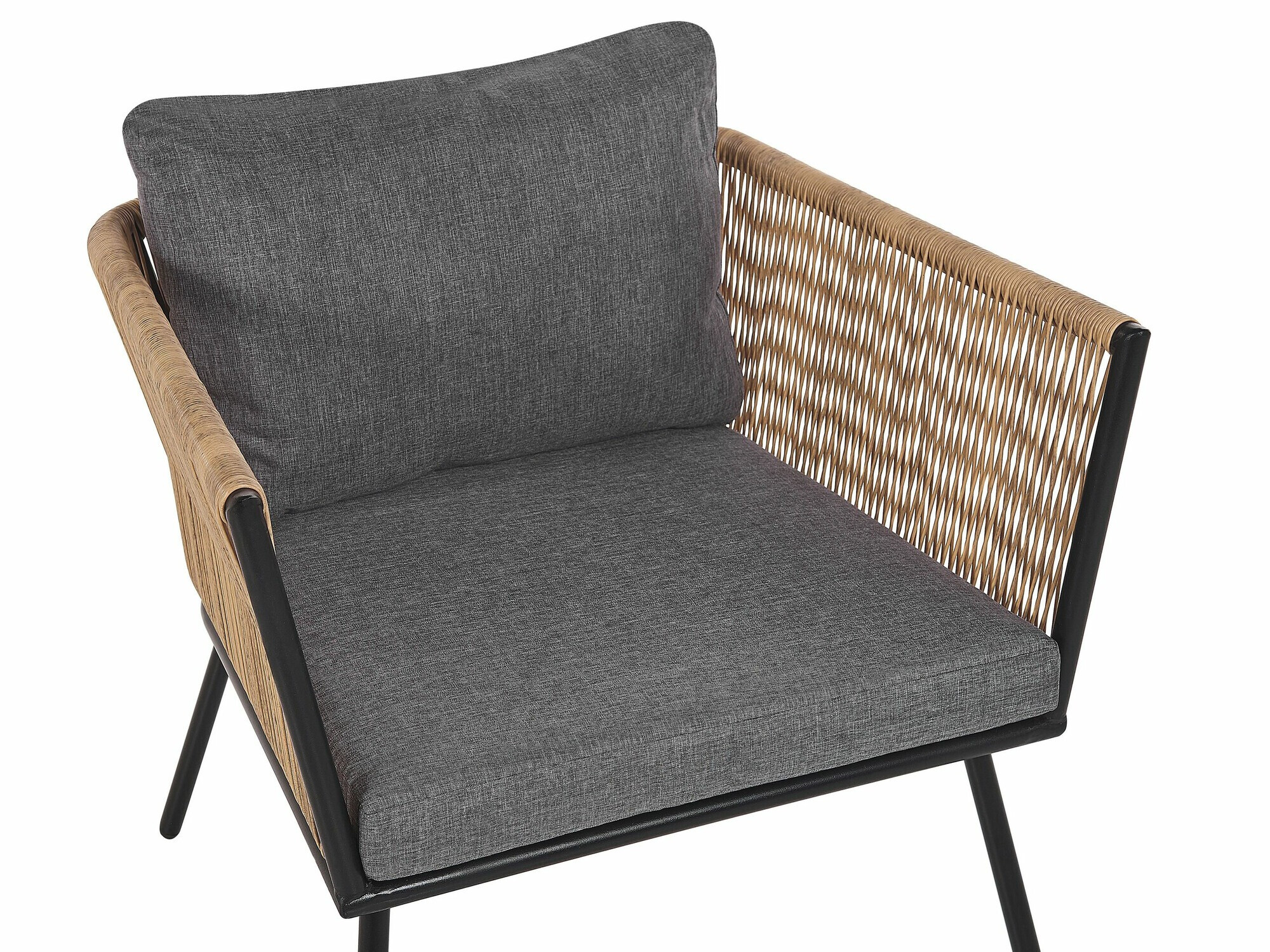 Komplet vrtnega pohištva Berwyn 1852 (Svetlo rjava + Siva)