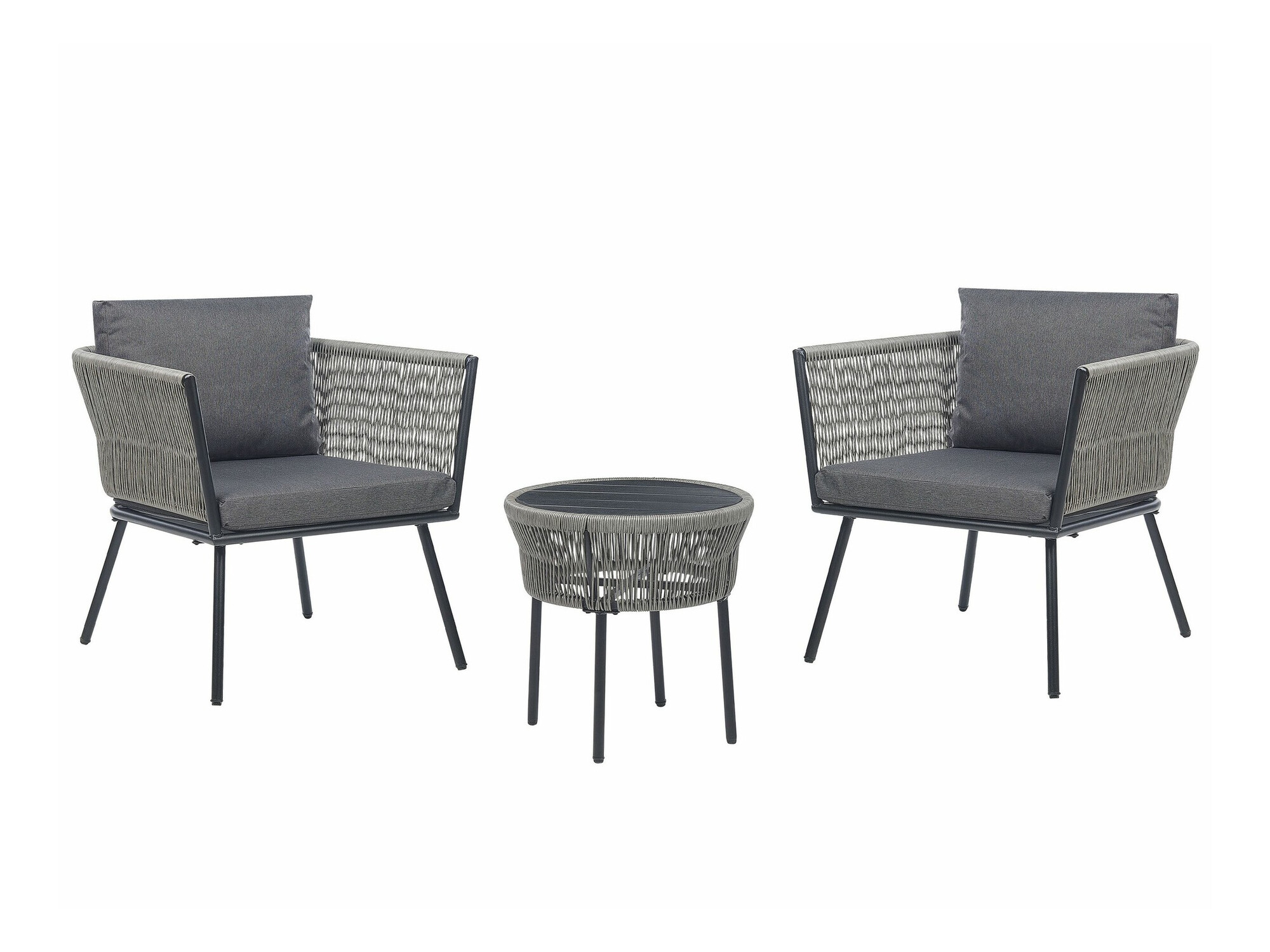 Komplet vrtnega pohištva Berwyn 1852 (Svetlo siva + Siva)