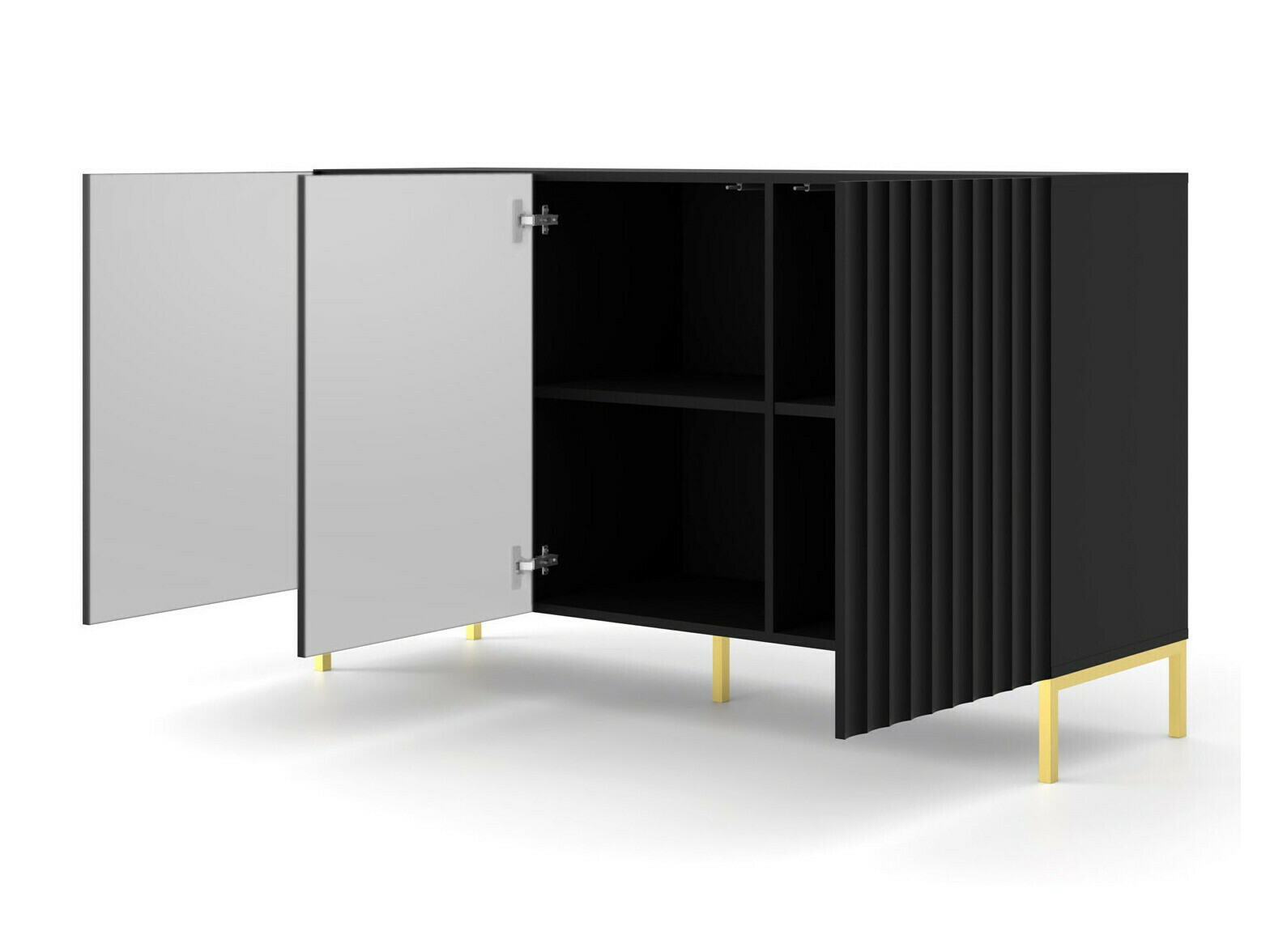 Komplet za dnevno sobo Soropho 105 (Črna)