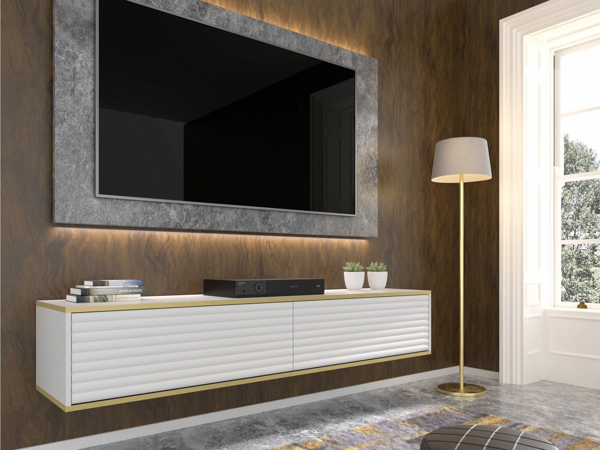 TV-omarica Buffalo 153 (Bela)