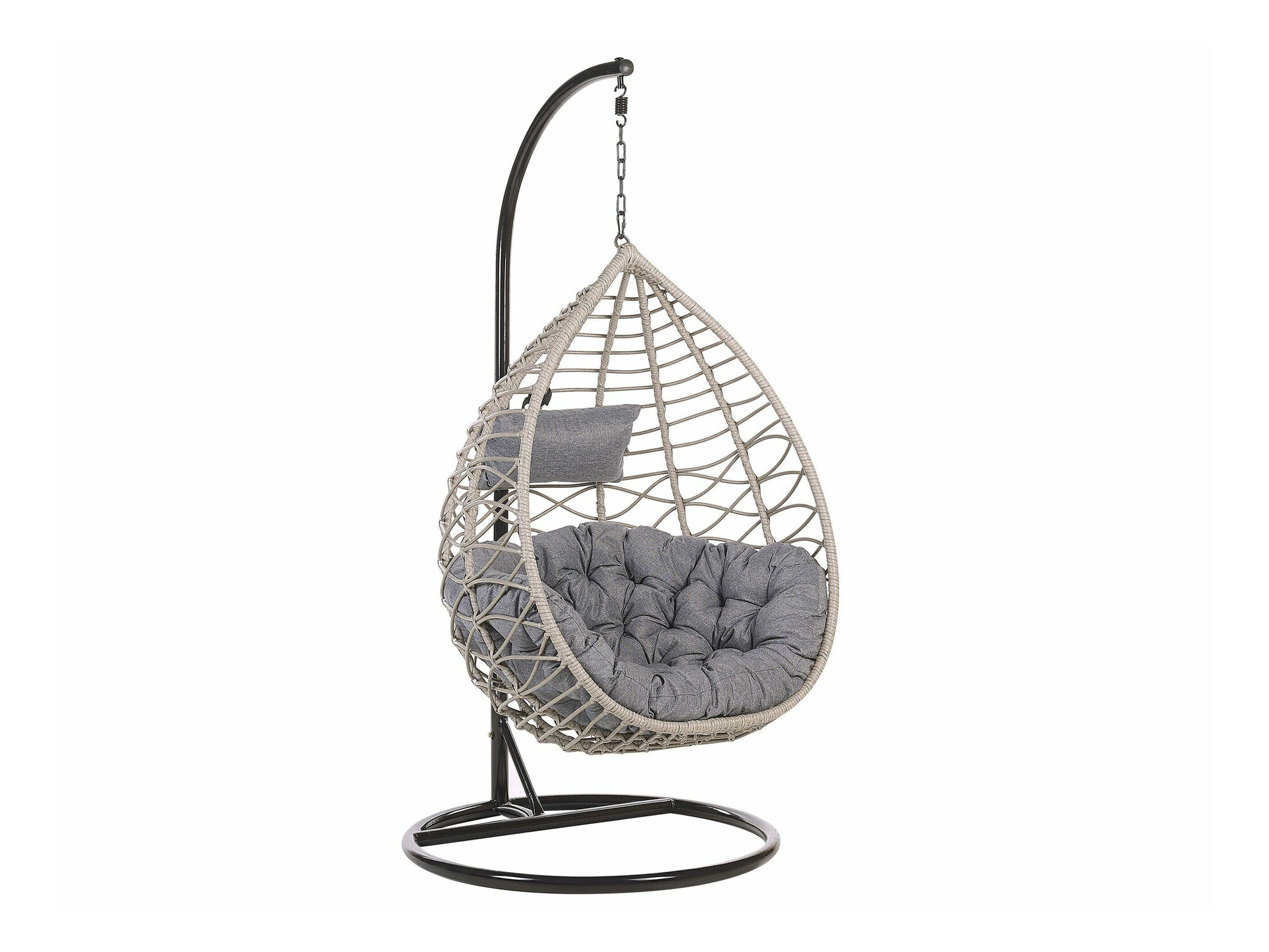 Viseči stol Berwyn 1859 (Siva)