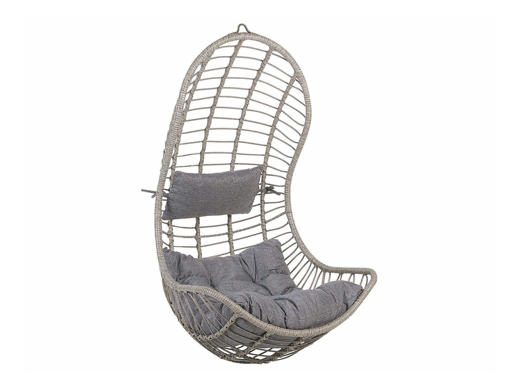 Viseči stol Berwyn 1875 (Siva)