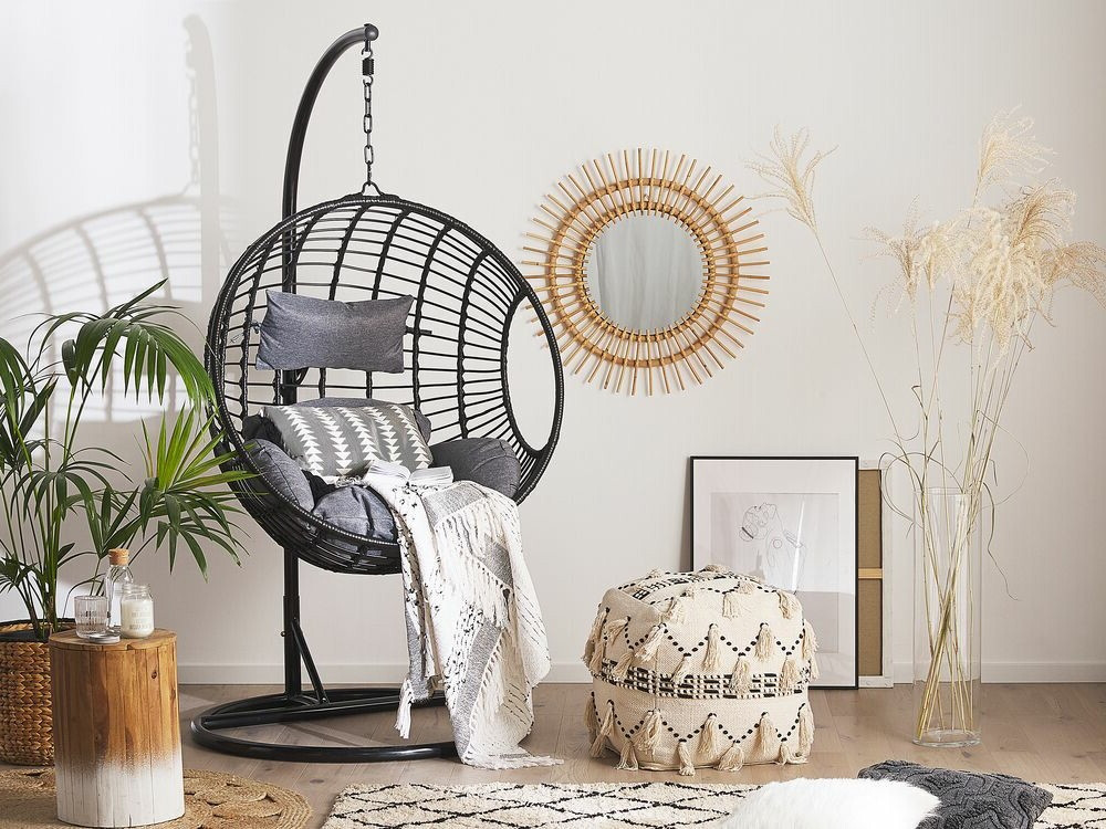 Viseči stol Berwyn 1876 (Siva)