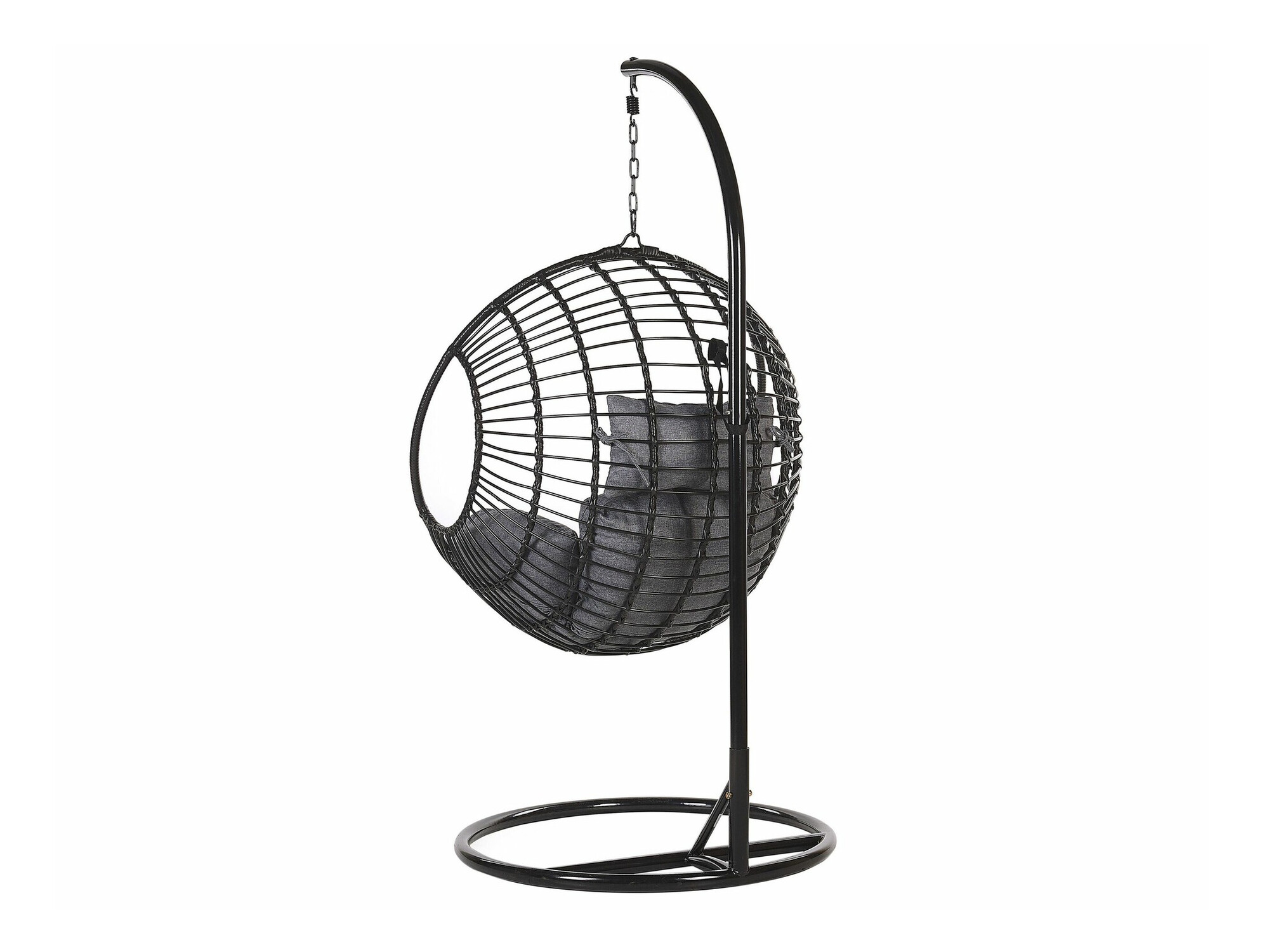 Viseči stol Berwyn 1876 (Siva)