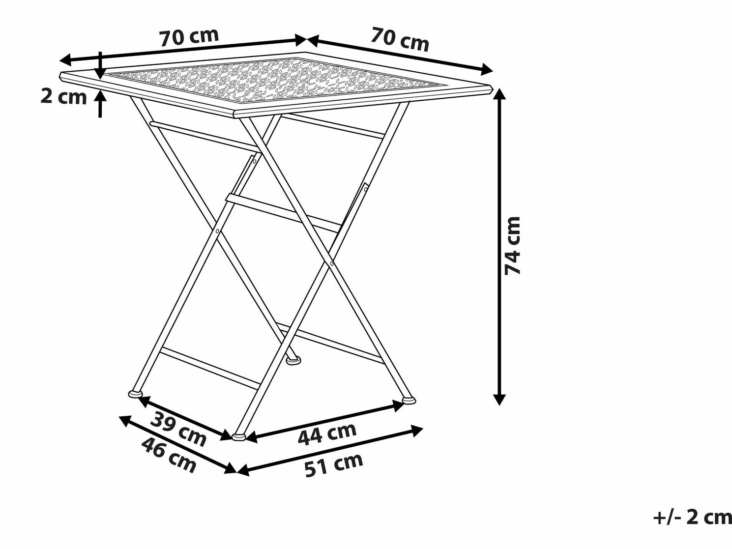 Vrtna miza Berwyn 1877
