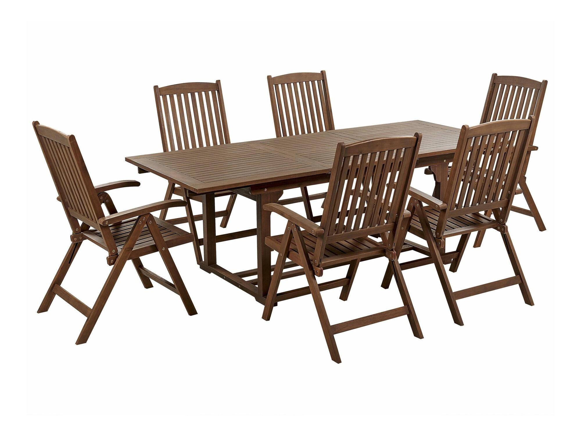 Komplet mize in stolov Berwyn 1904