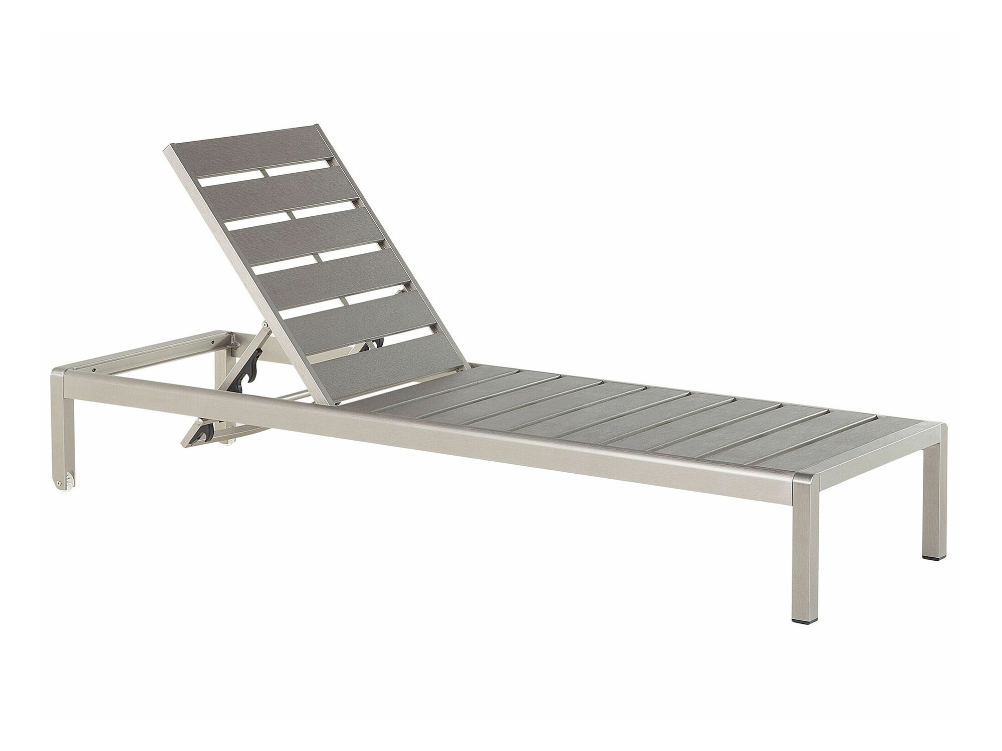 Vrtni ležalnik Berwyn 1898 (Siva + Srebrna)