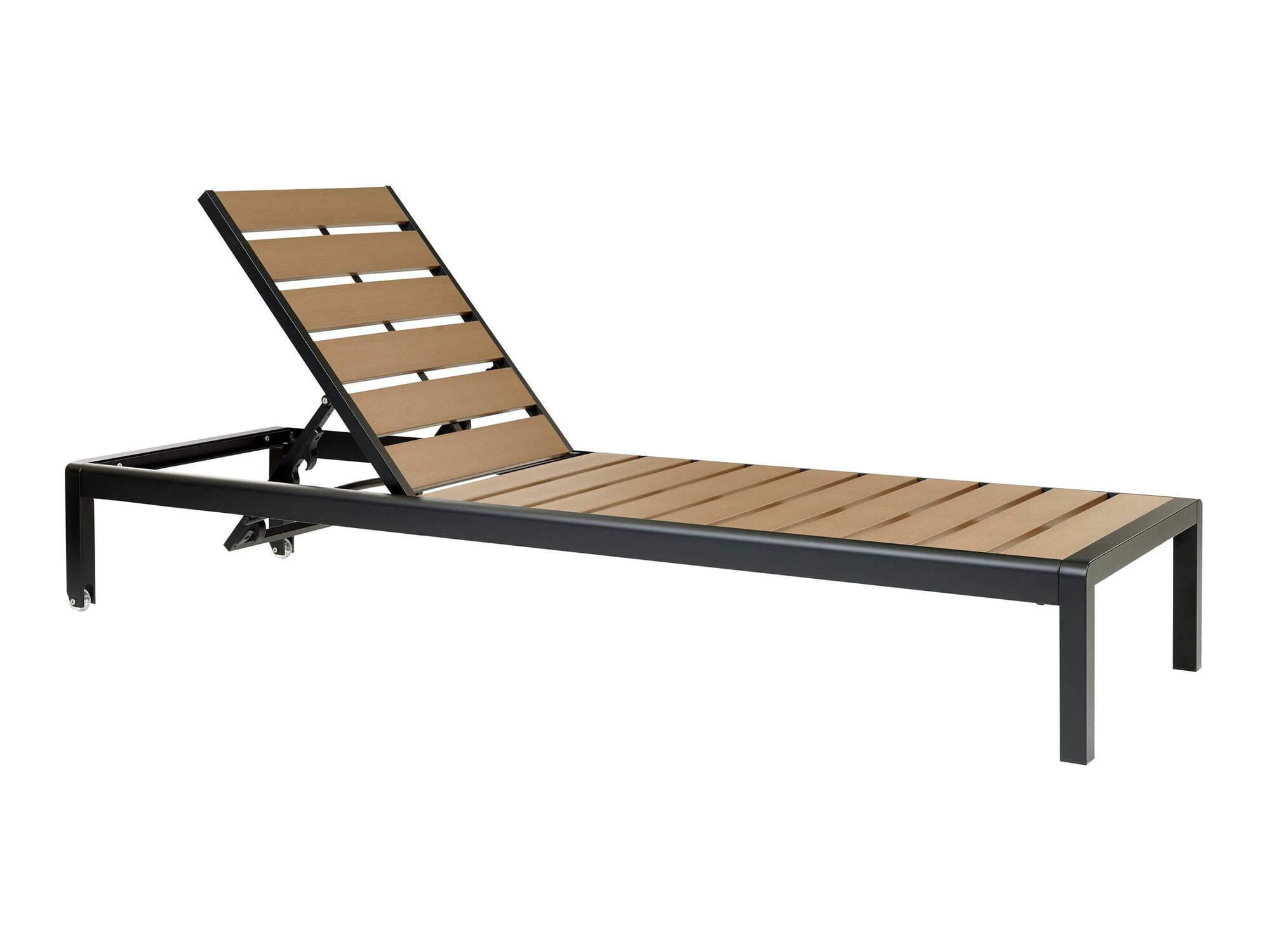 Vrtni ležalnik Berwyn 1898 (Svetel les + Črna)