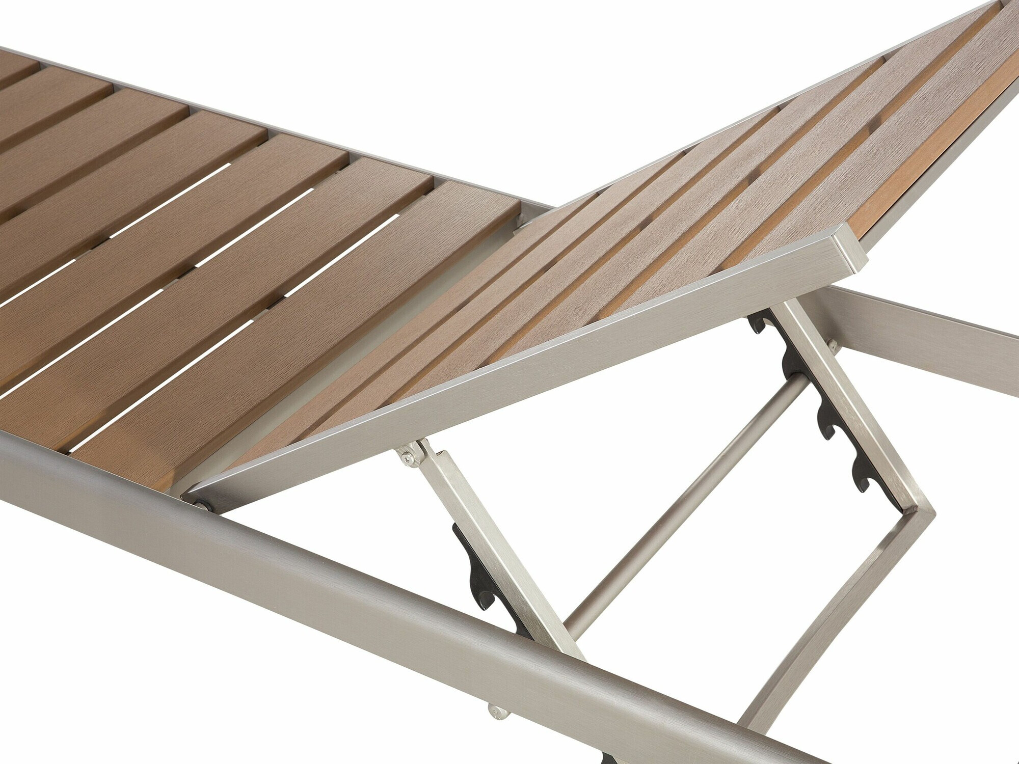 Vrtni ležalnik Berwyn 1898 (Svetel les + Srebrna)