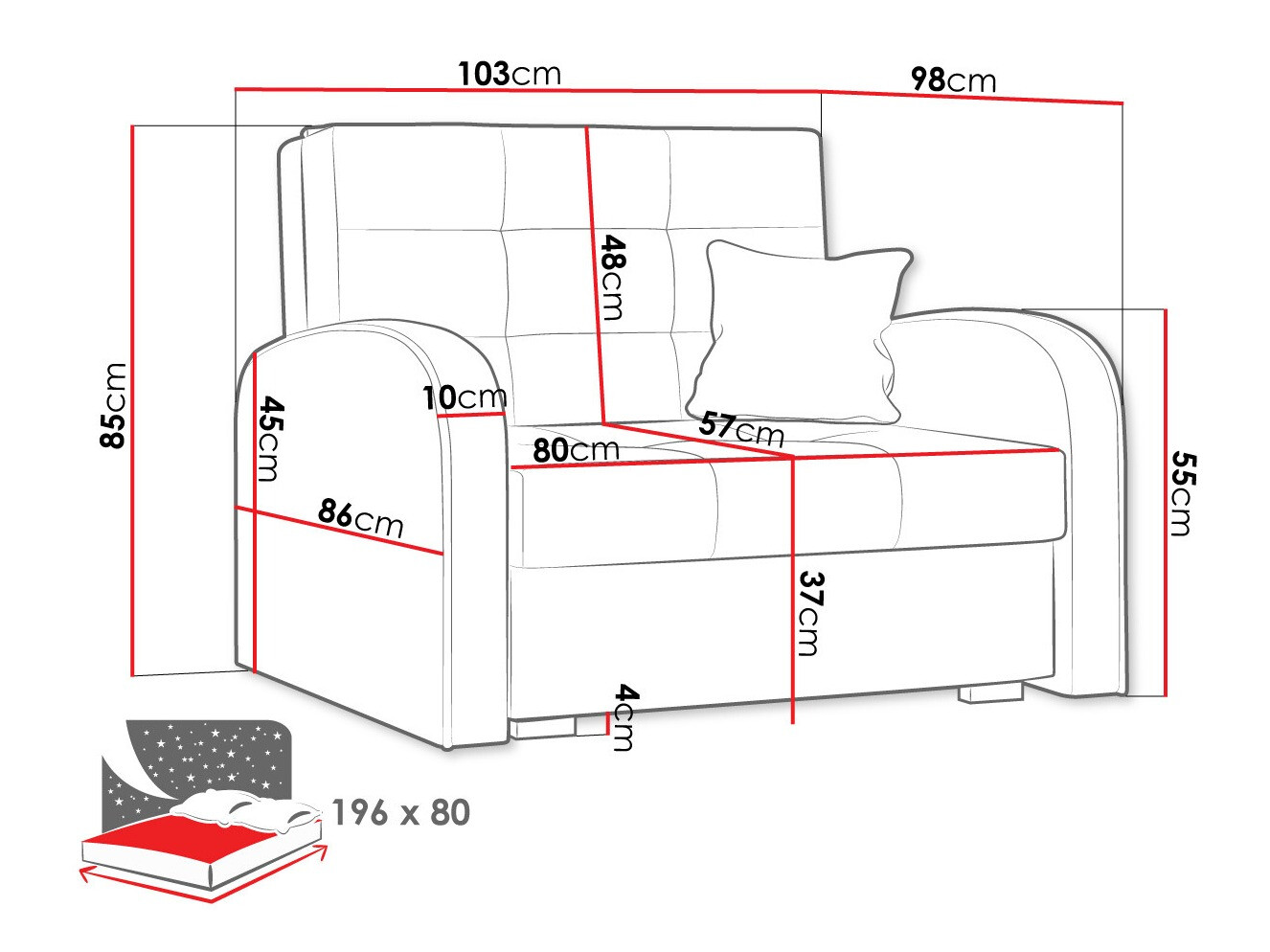 Fotelj Silona I (Aragon 03)