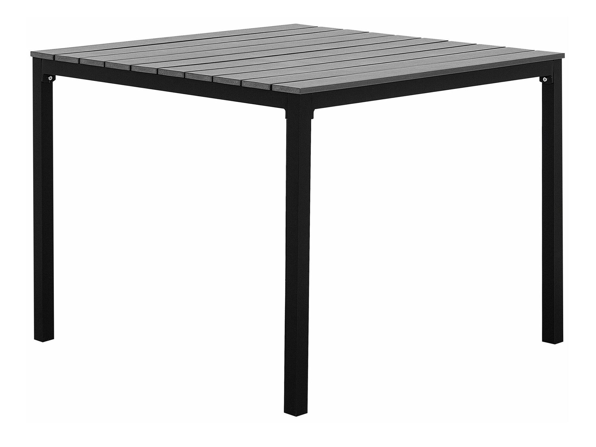 Komplet mize in stolov Berwyn 1912 (Črna + Siva)