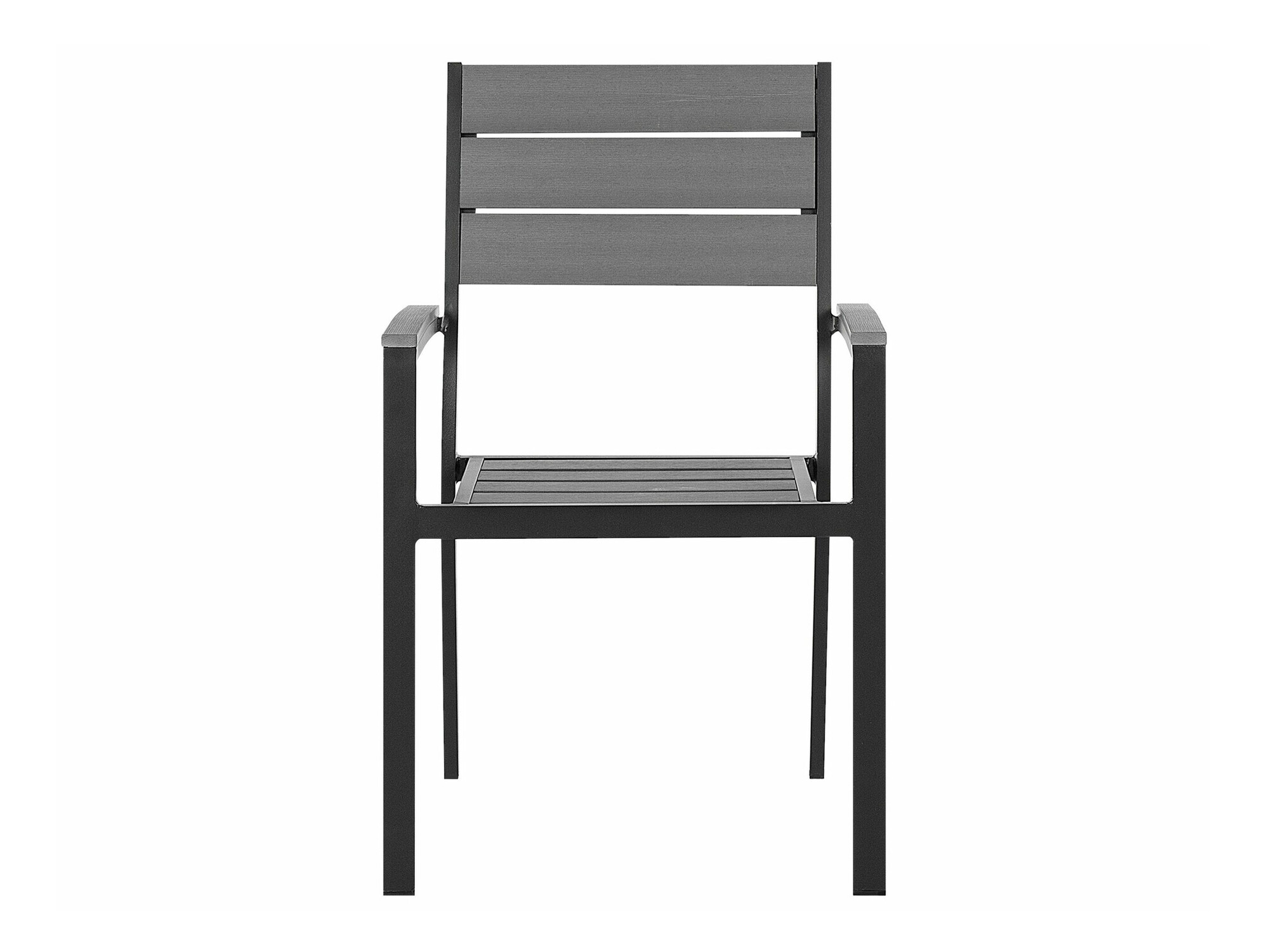 Komplet mize in stolov Berwyn 1912 (Črna + Siva)