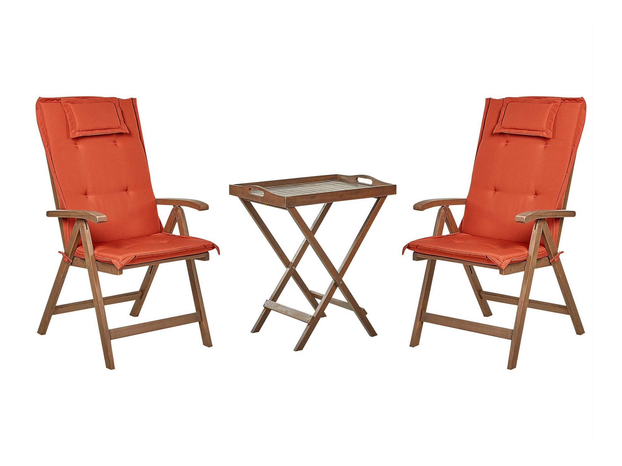 Komplet za balkon Berwyn 1908 (Rdeča)