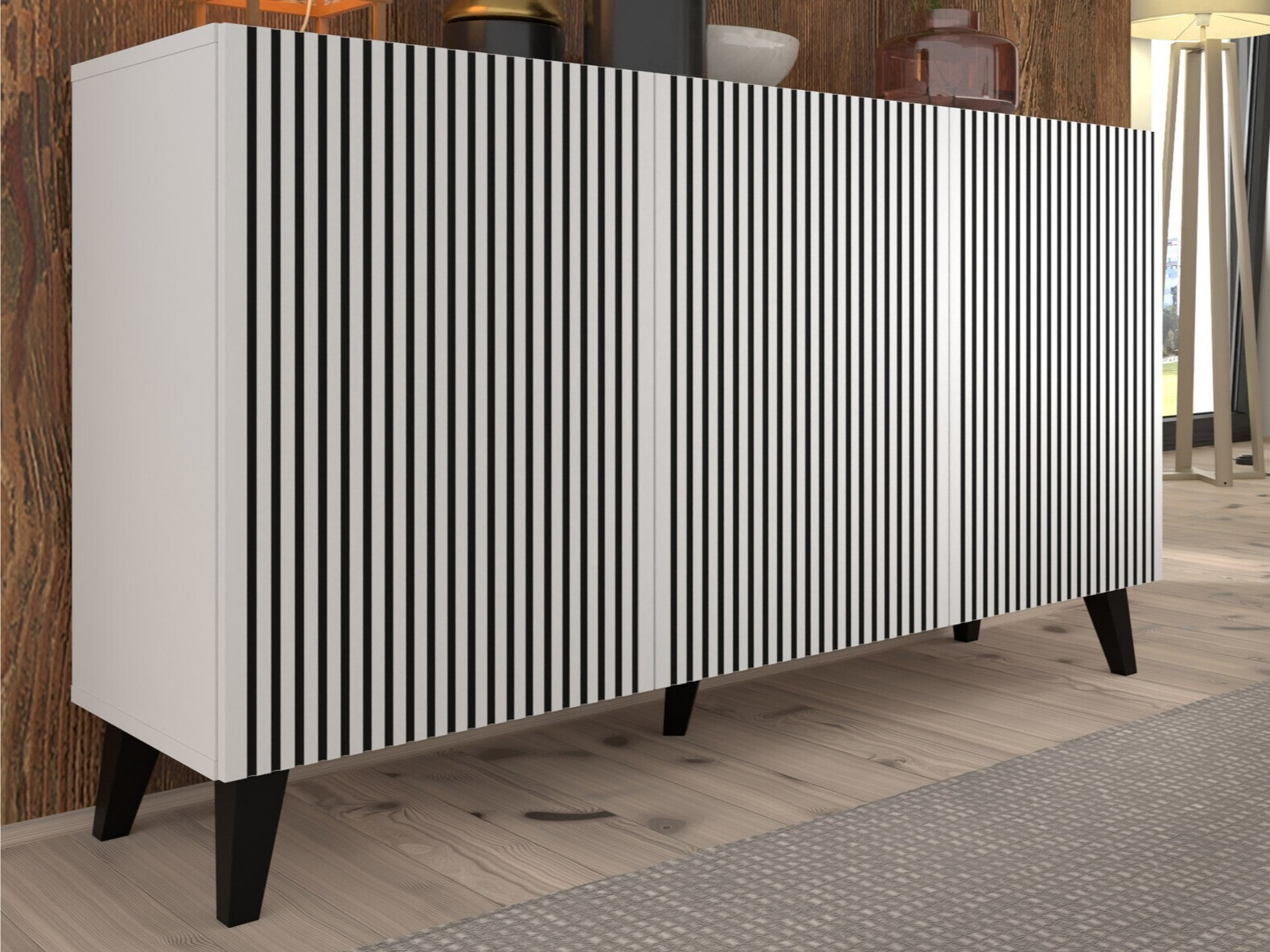 Omarica Buffalo 157 (Bela + Črna)