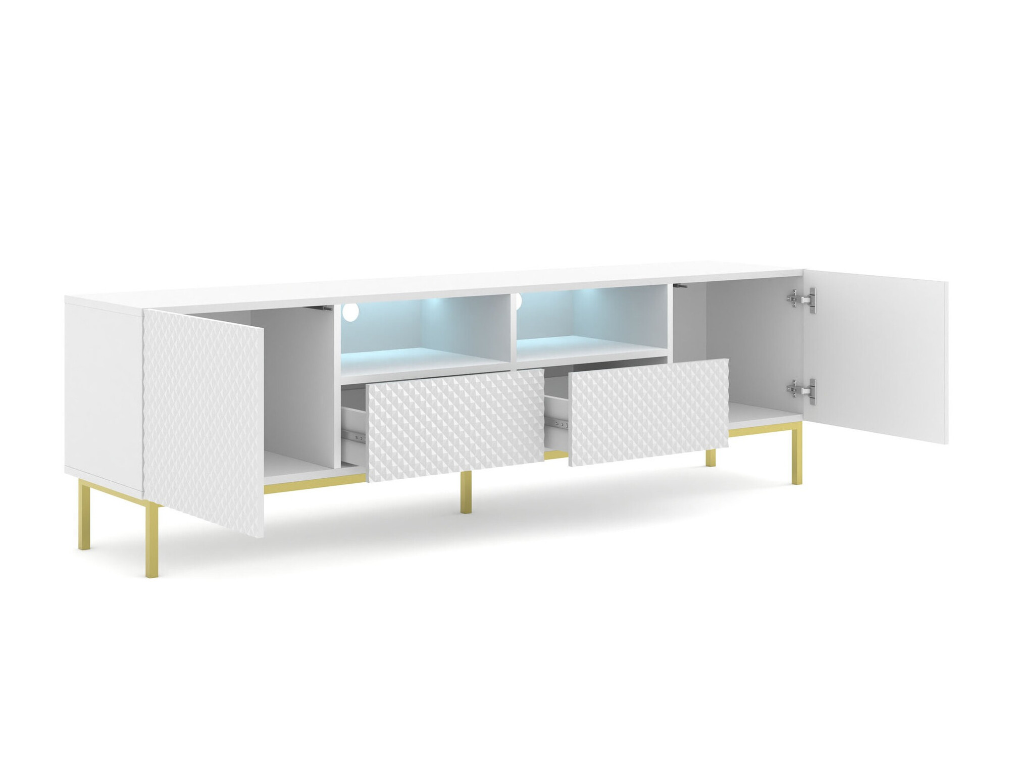 TV-omarica Buffalo 158 (Bela + Sijaj bela)