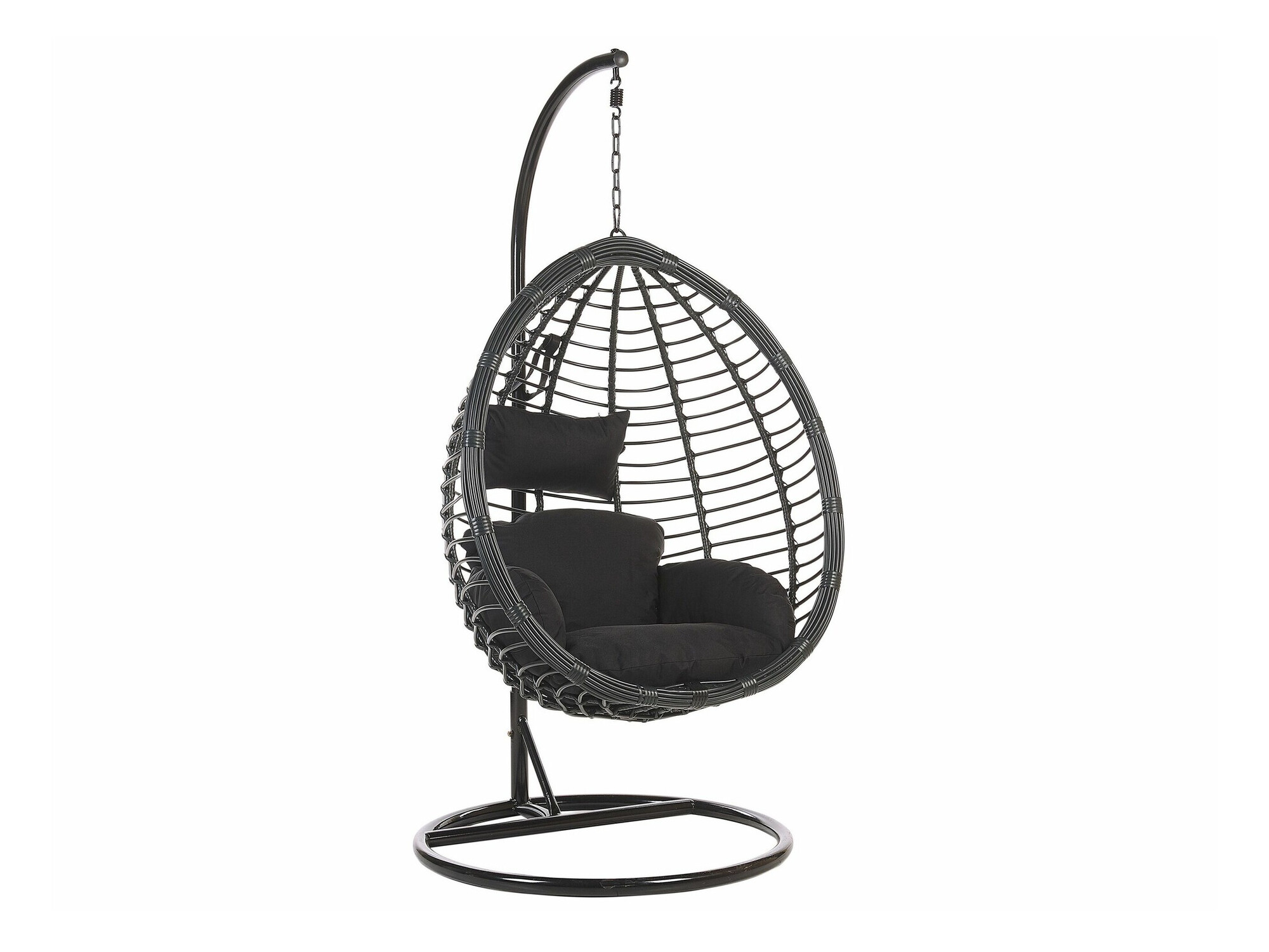 Viseči stol Berwyn 1910 (Črna)