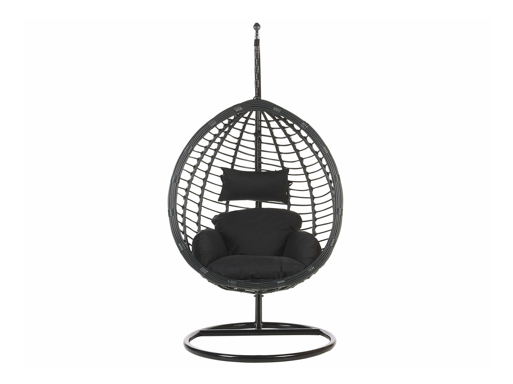 Viseči stol Berwyn 1910 (Črna)