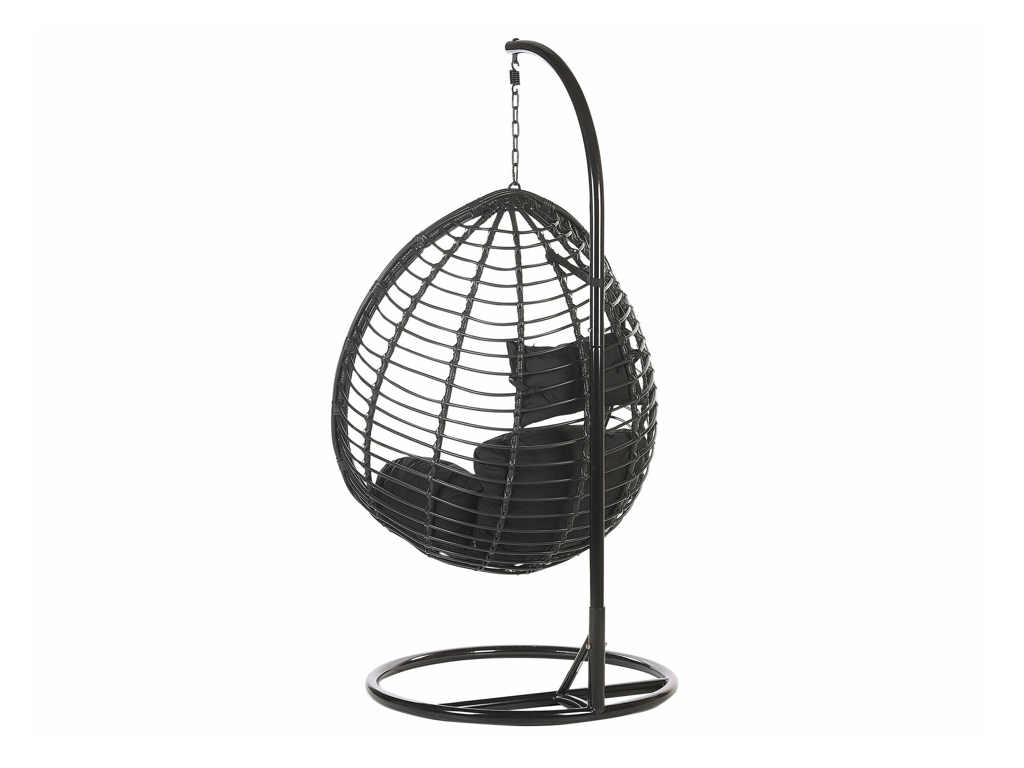 Viseči stol Berwyn 1910 (Črna)