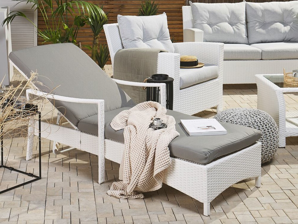 Vrtni ležalnik Berwyn 1911 (Bela)