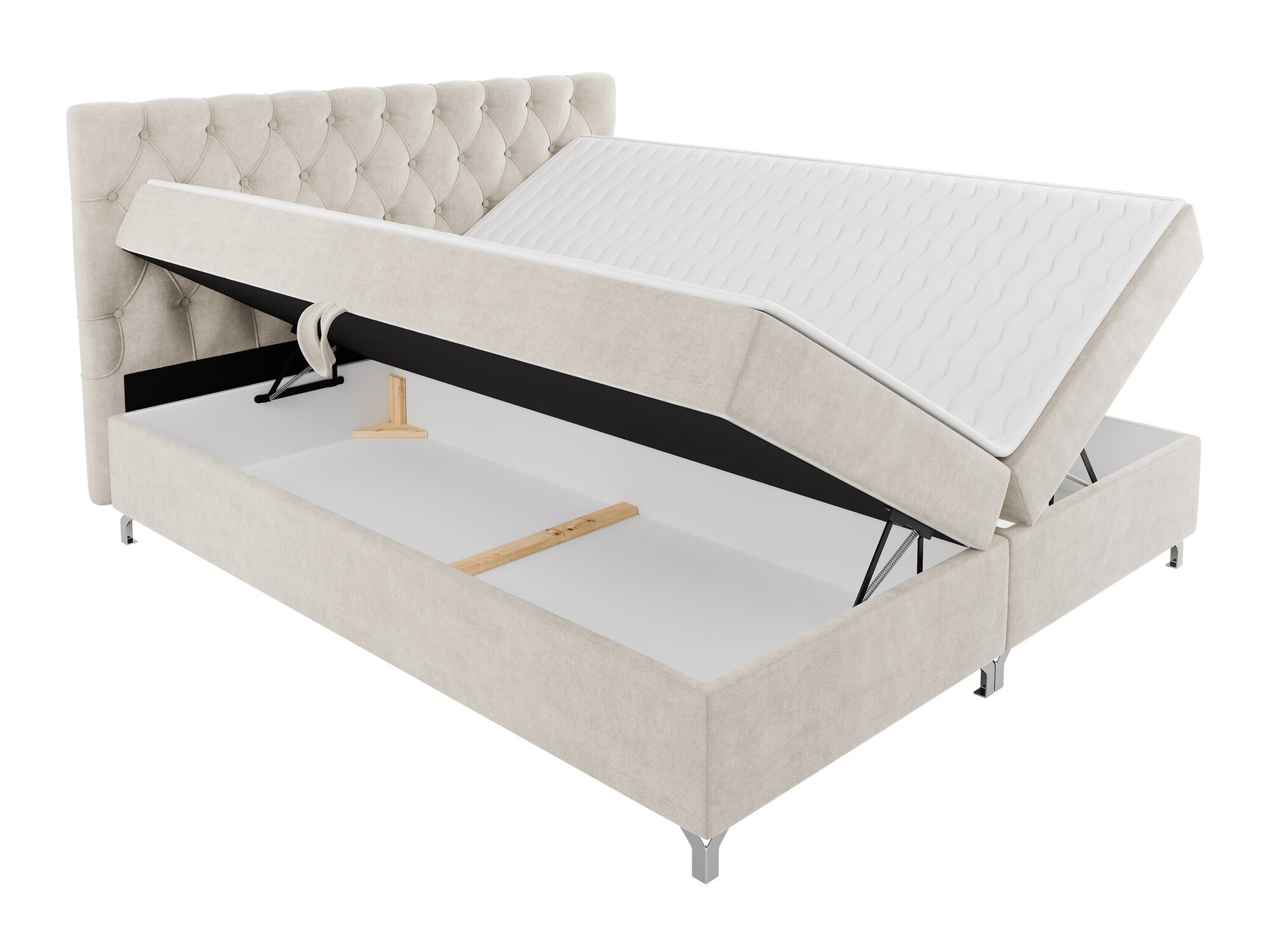 Boxspring postelja Memphis 141 (Manila 02)