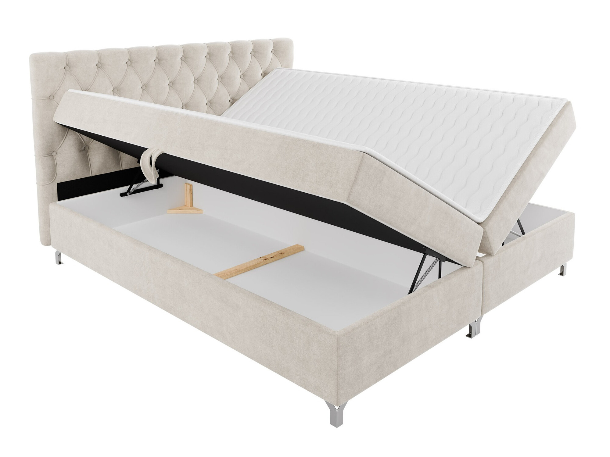 Boxspring postelja Memphis 141 (Manila 09)