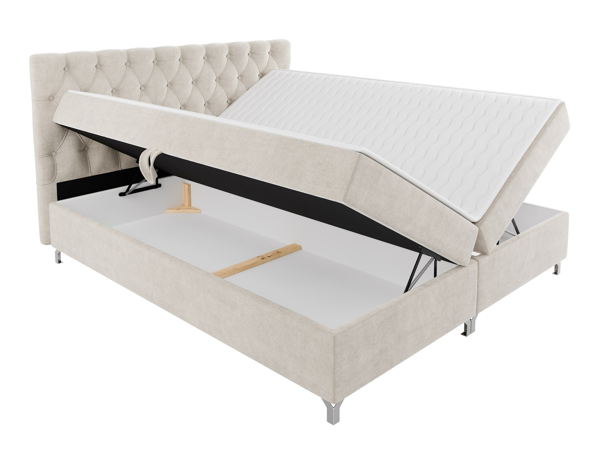 Boxspring postelja Memphis 141 (Manila 16)