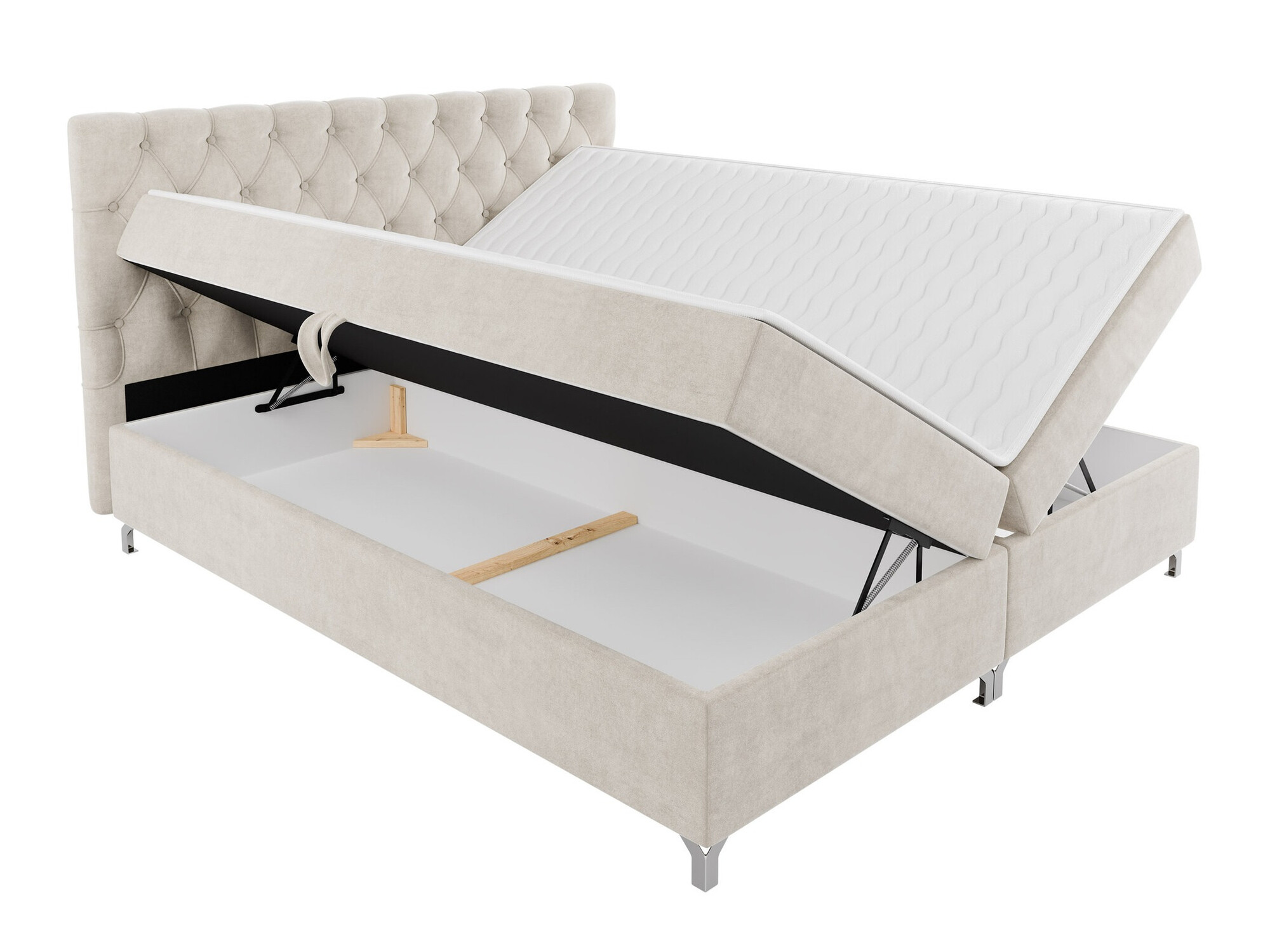 Boxspring postelja Memphis 141 (Manila 26)