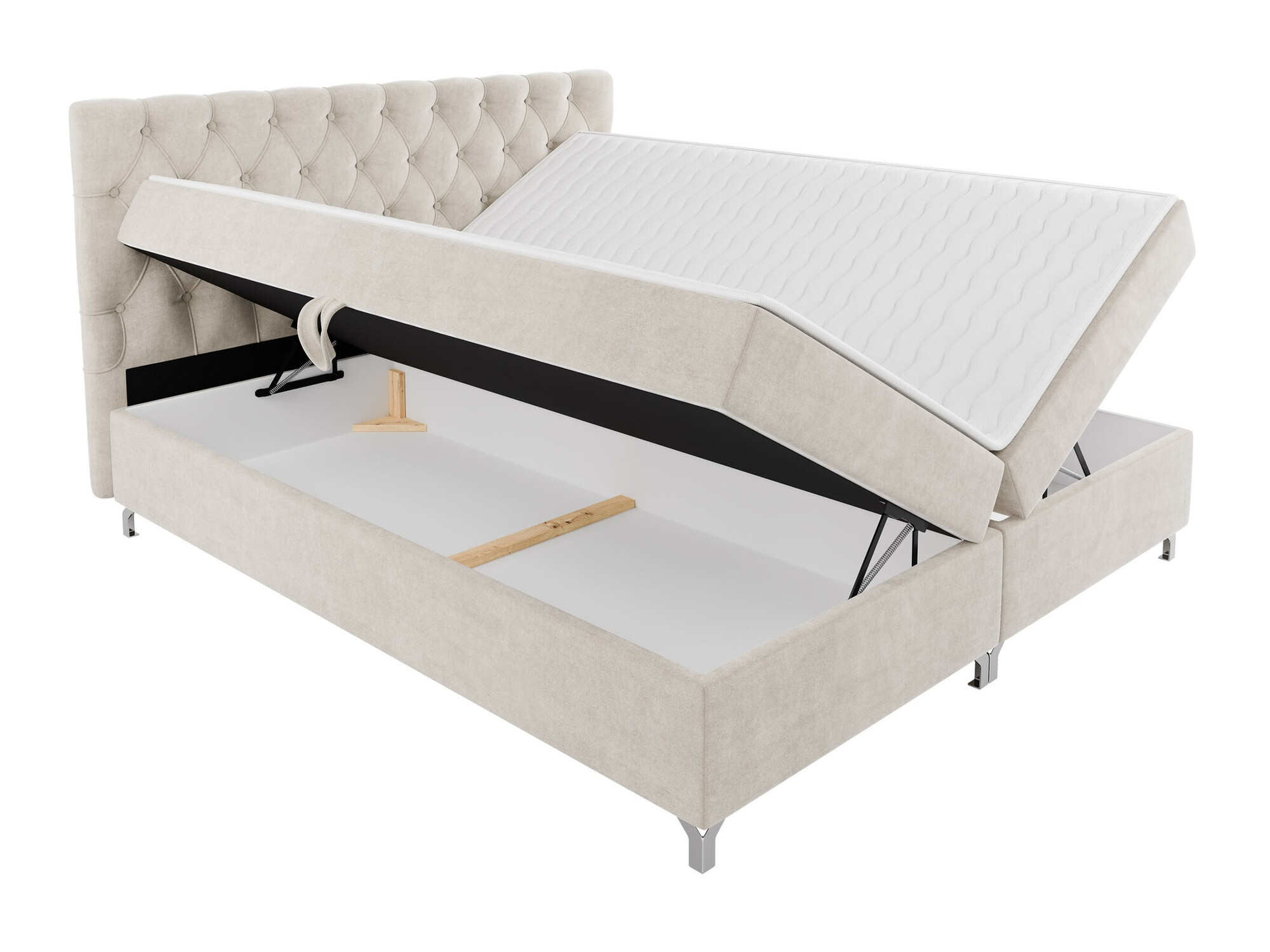 Boxspring postelja Memphis 141 (Manila 26)