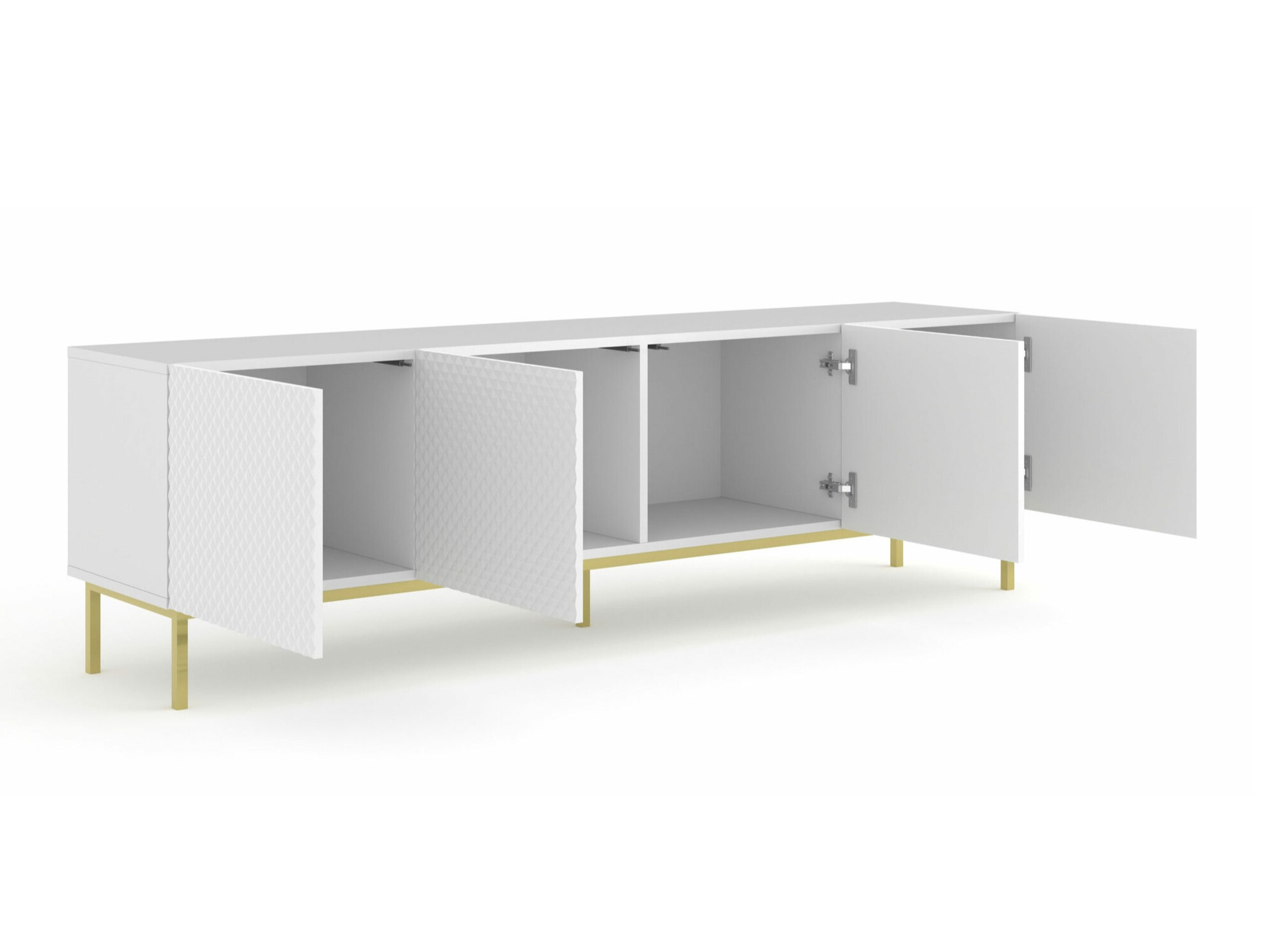 TV-omarica Odelomu 100 (Bela + Sijaj bela)