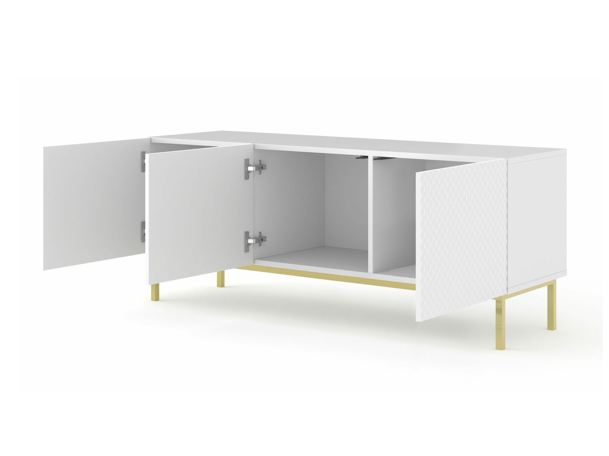 TV-omarica Odelomu 101 (Bela + Sijaj bela)