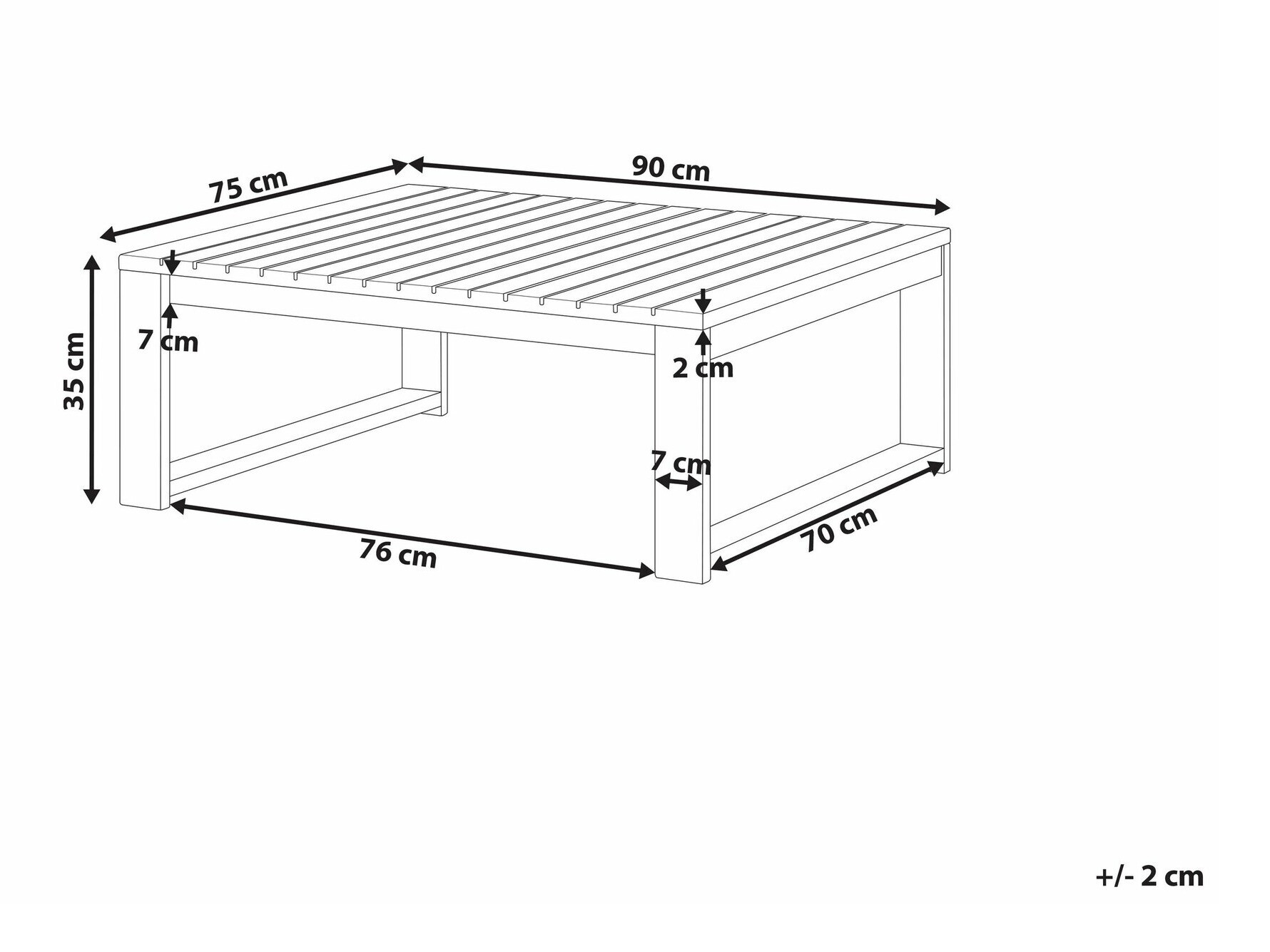 Vrtna mizica Berwyn 1917 (Akacijev)