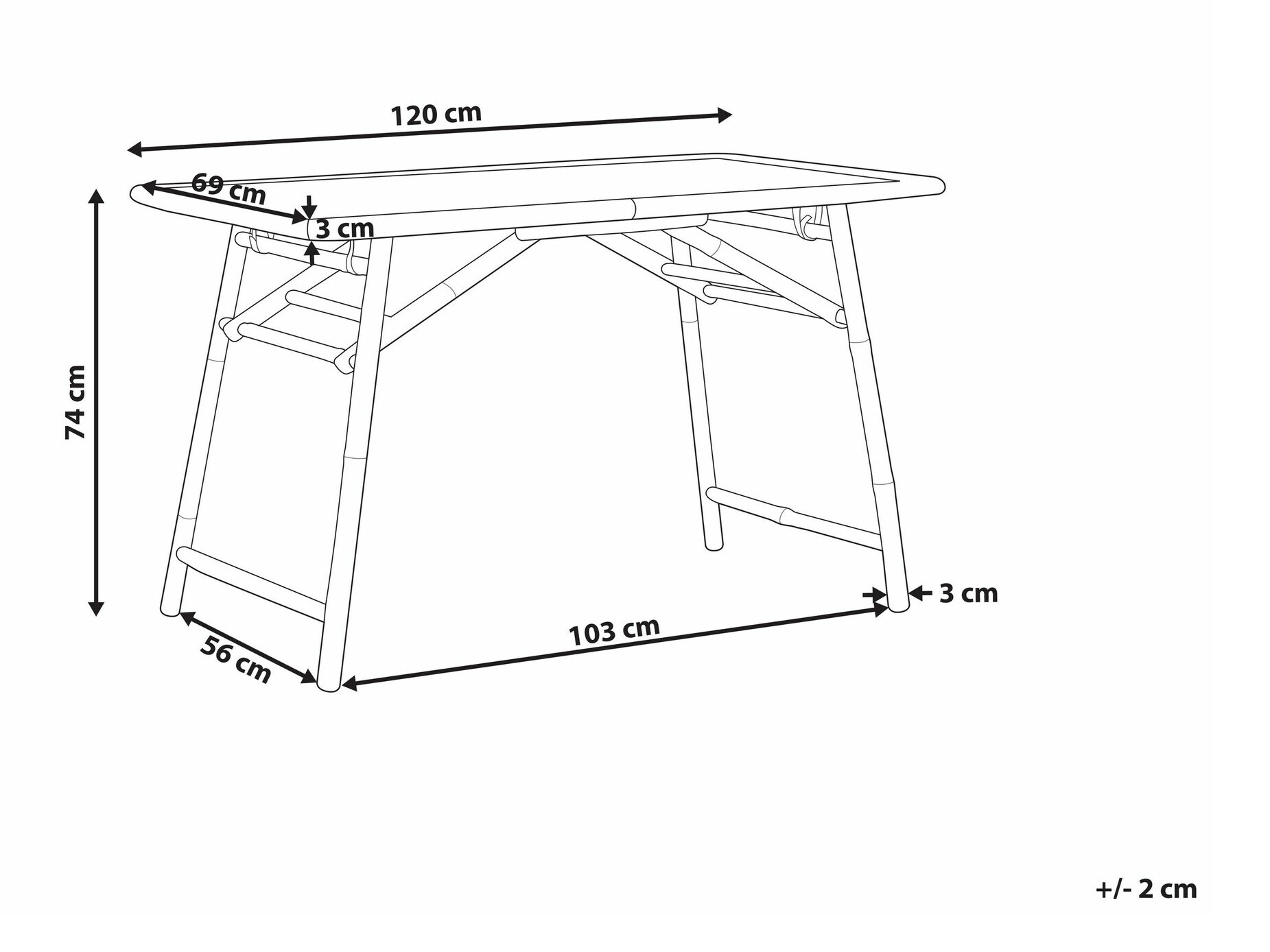 Vrtna miza Berwyn 1934