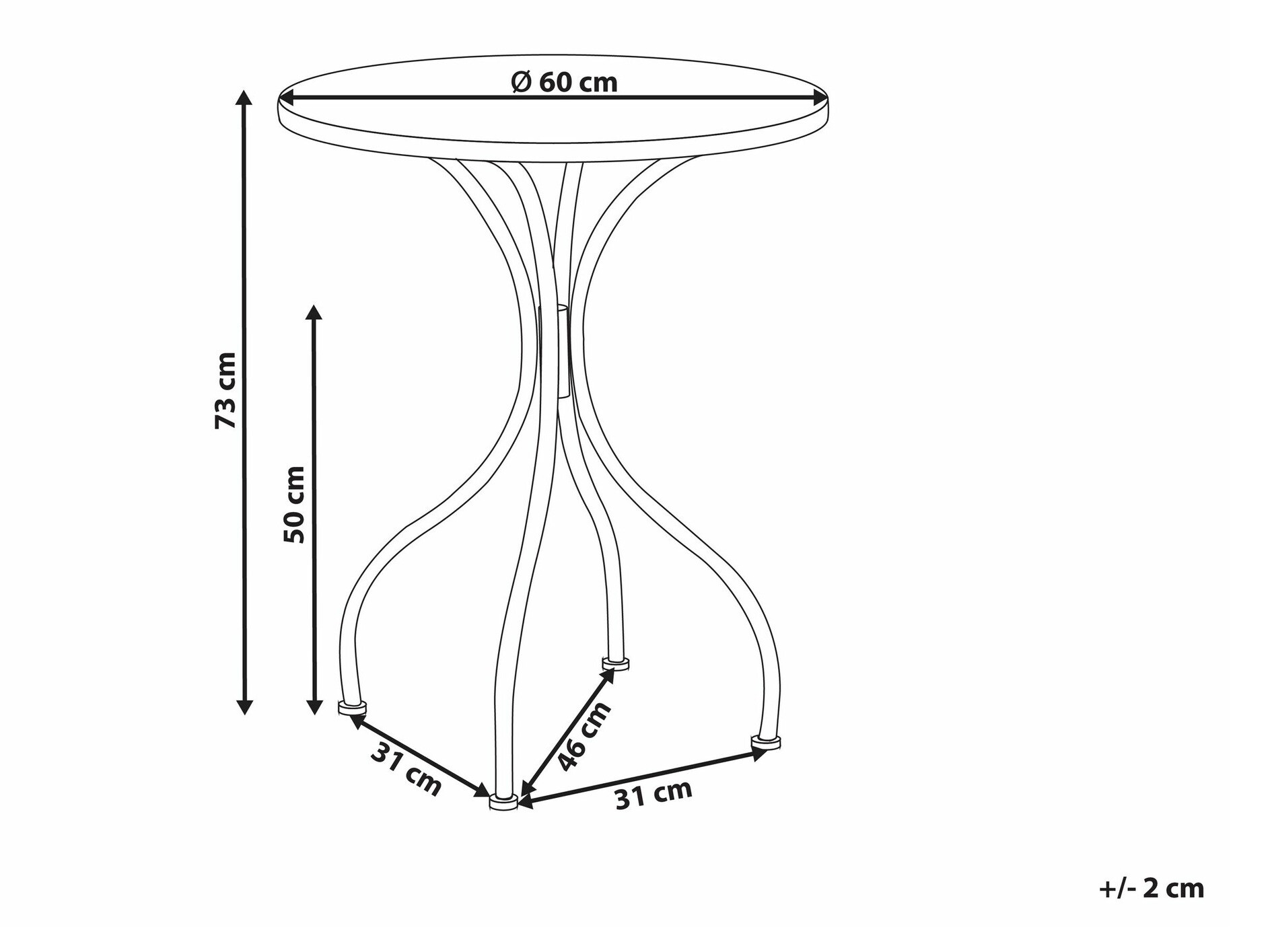 Vrtna miza Berwyn 1937