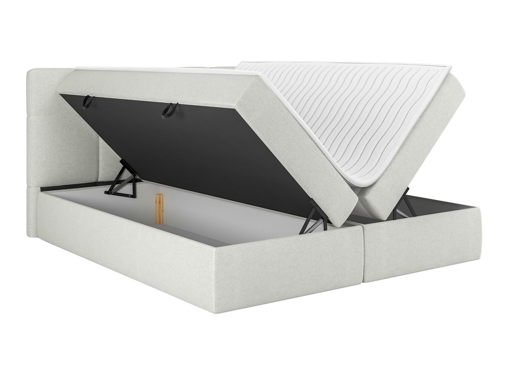 Boxspring postelja ComfiDream Nivina (Curio 93)