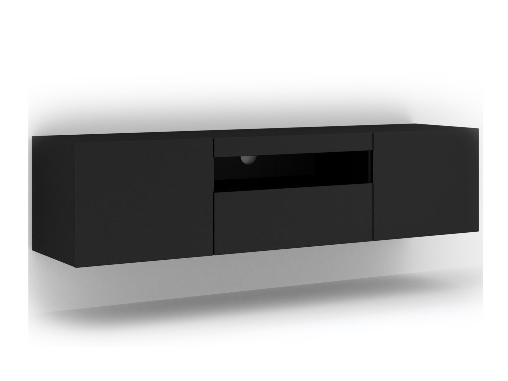 TV-omarica Morteo 103 (Črna)