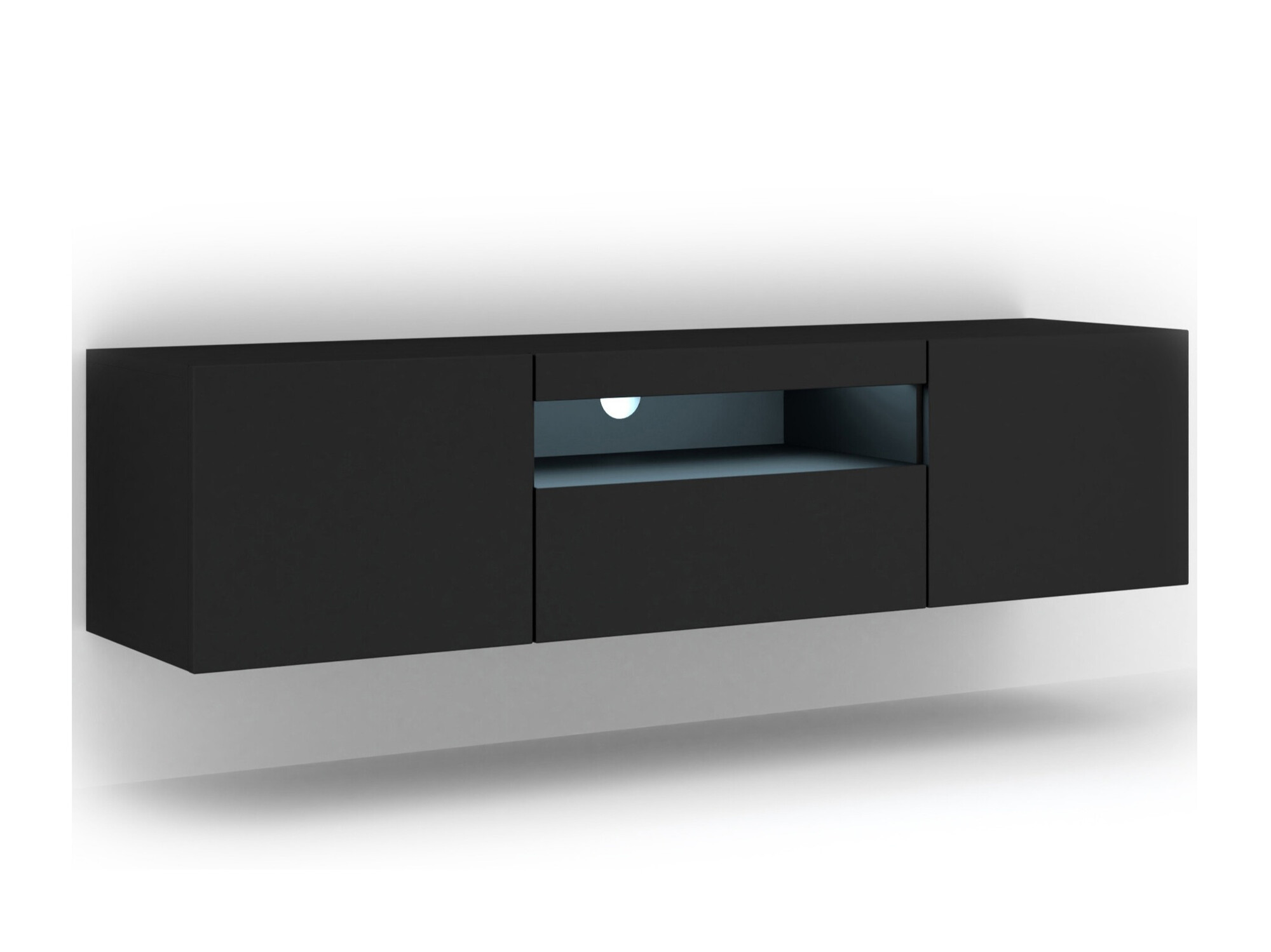 TV-omarica Morteo 103 (Črna)