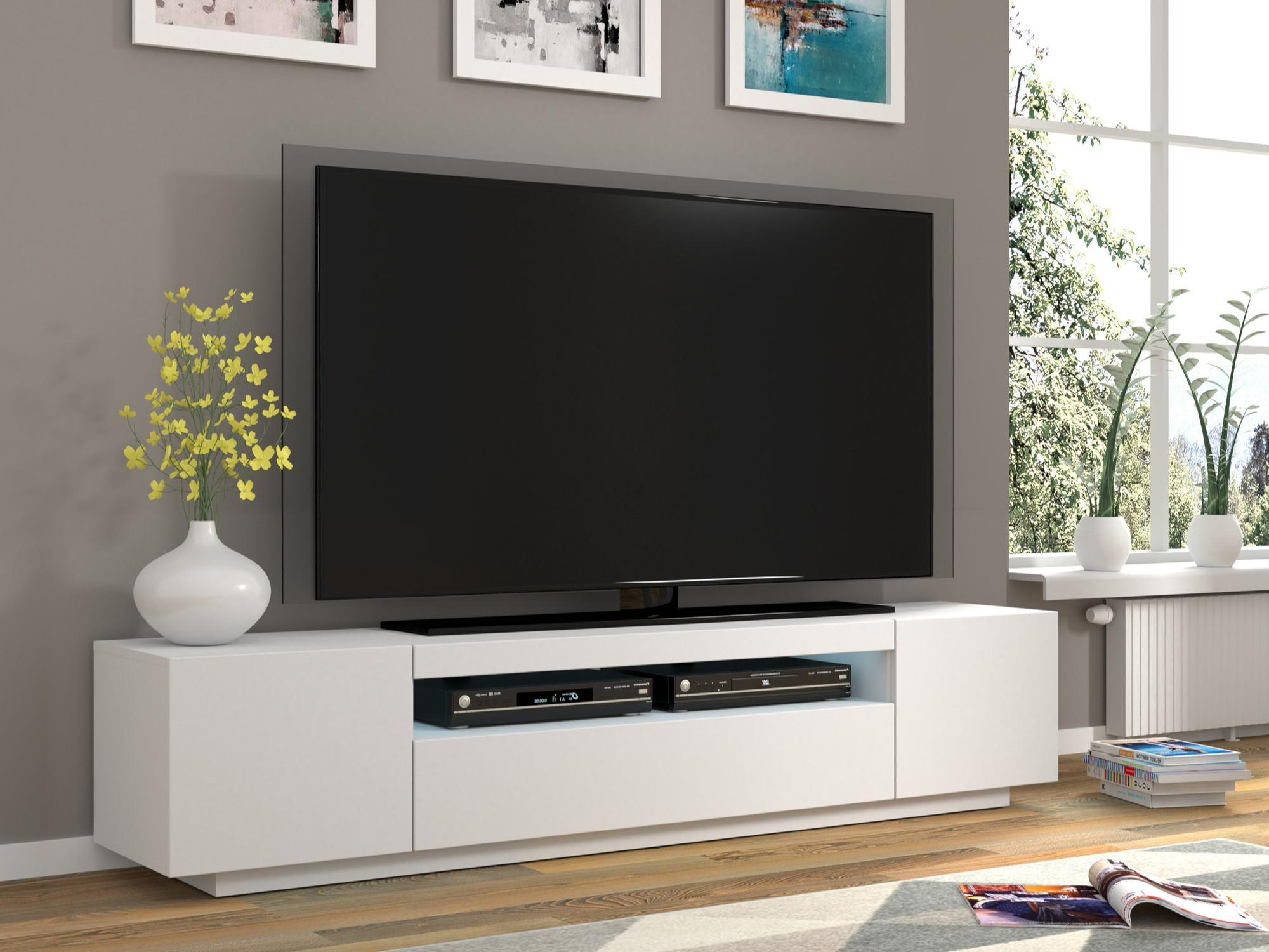 TV-omarica Morteo 104 (Bela)